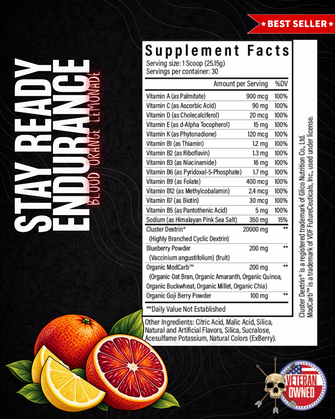 STAY READY ENDURANCE | Intra-Workout Hydration & Fuel