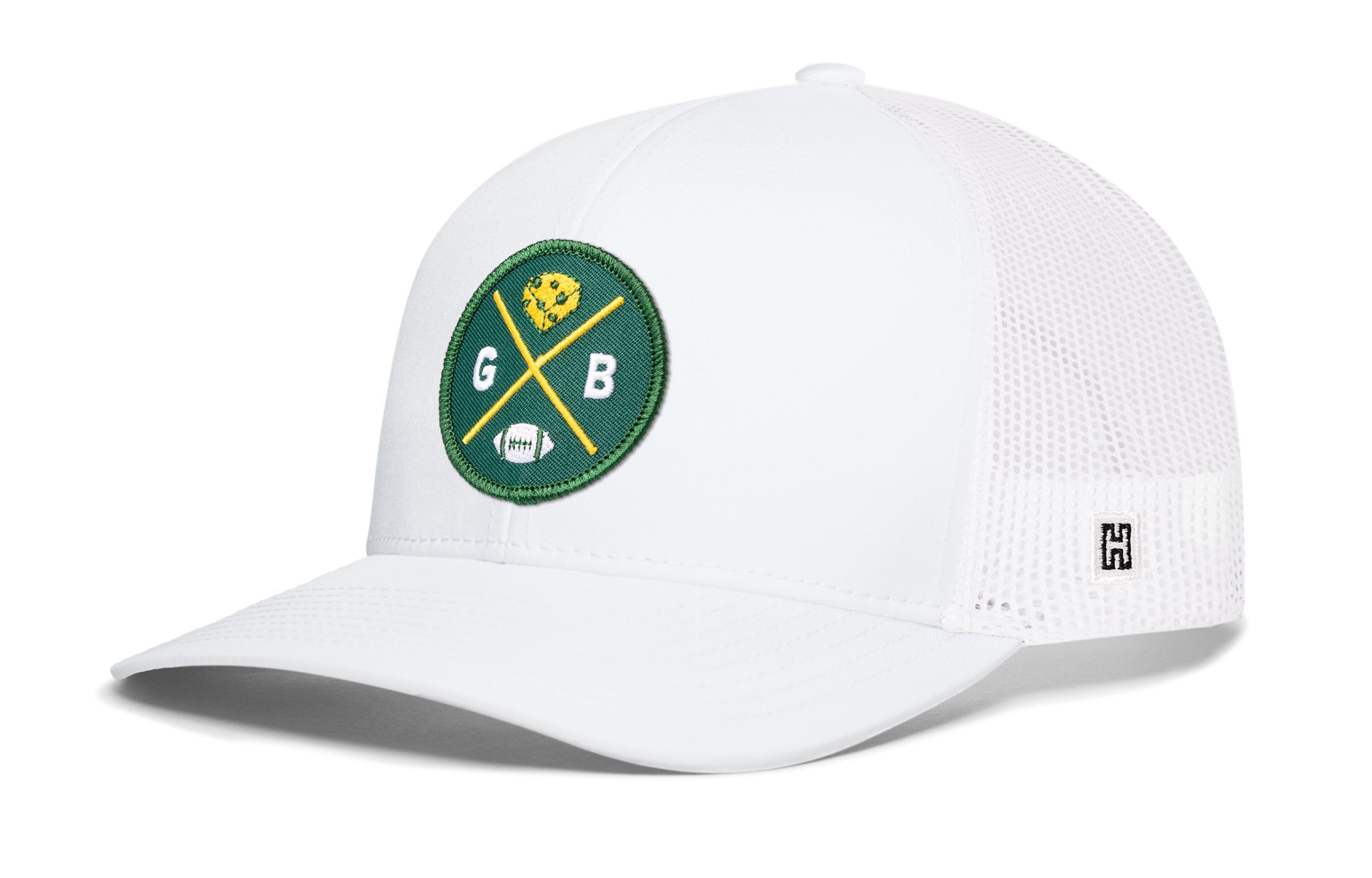 Green Bay Football Trucker Hat | GB X Snapback