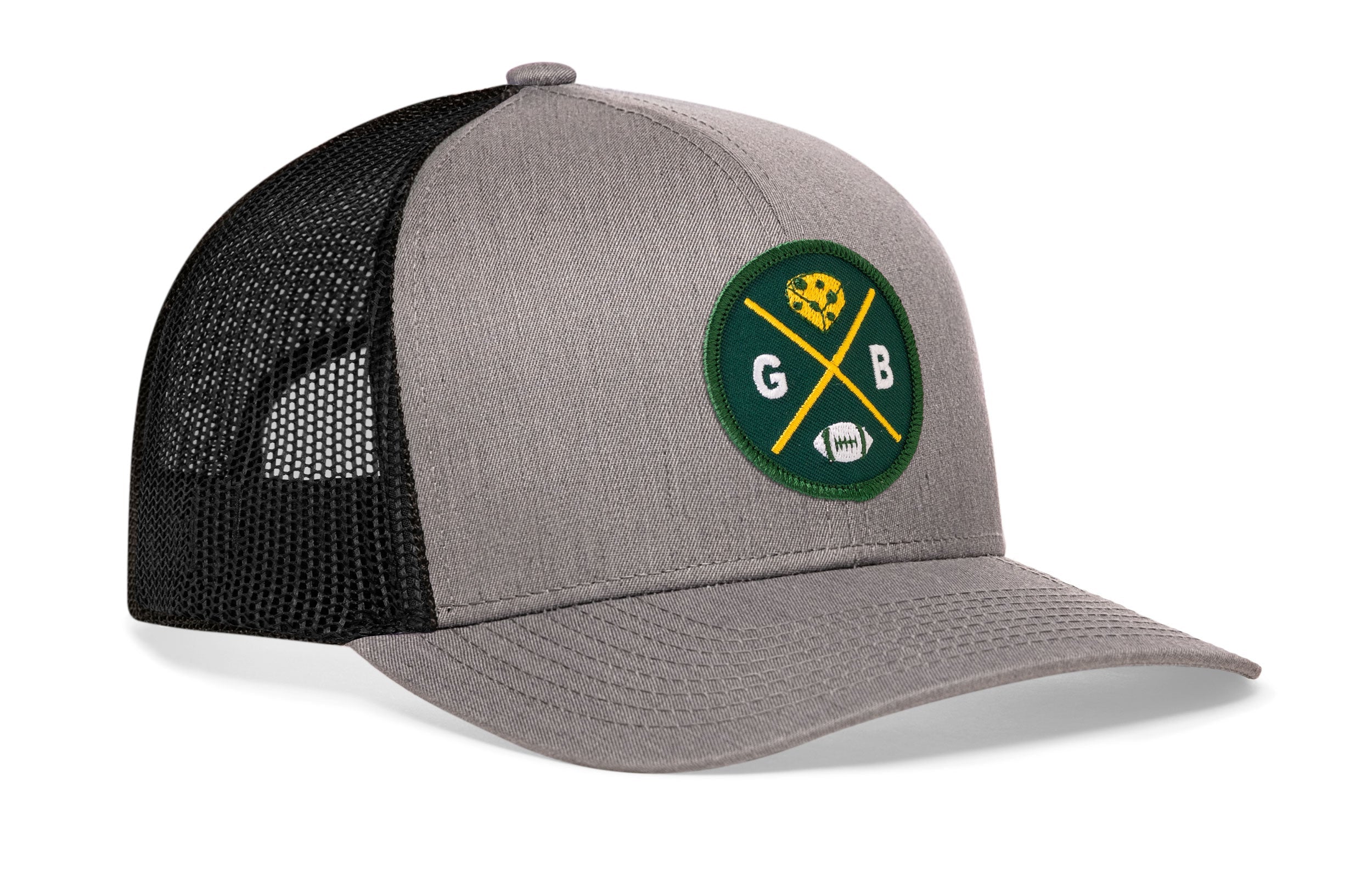 Green Bay Football Trucker Hat | GB X Snapback