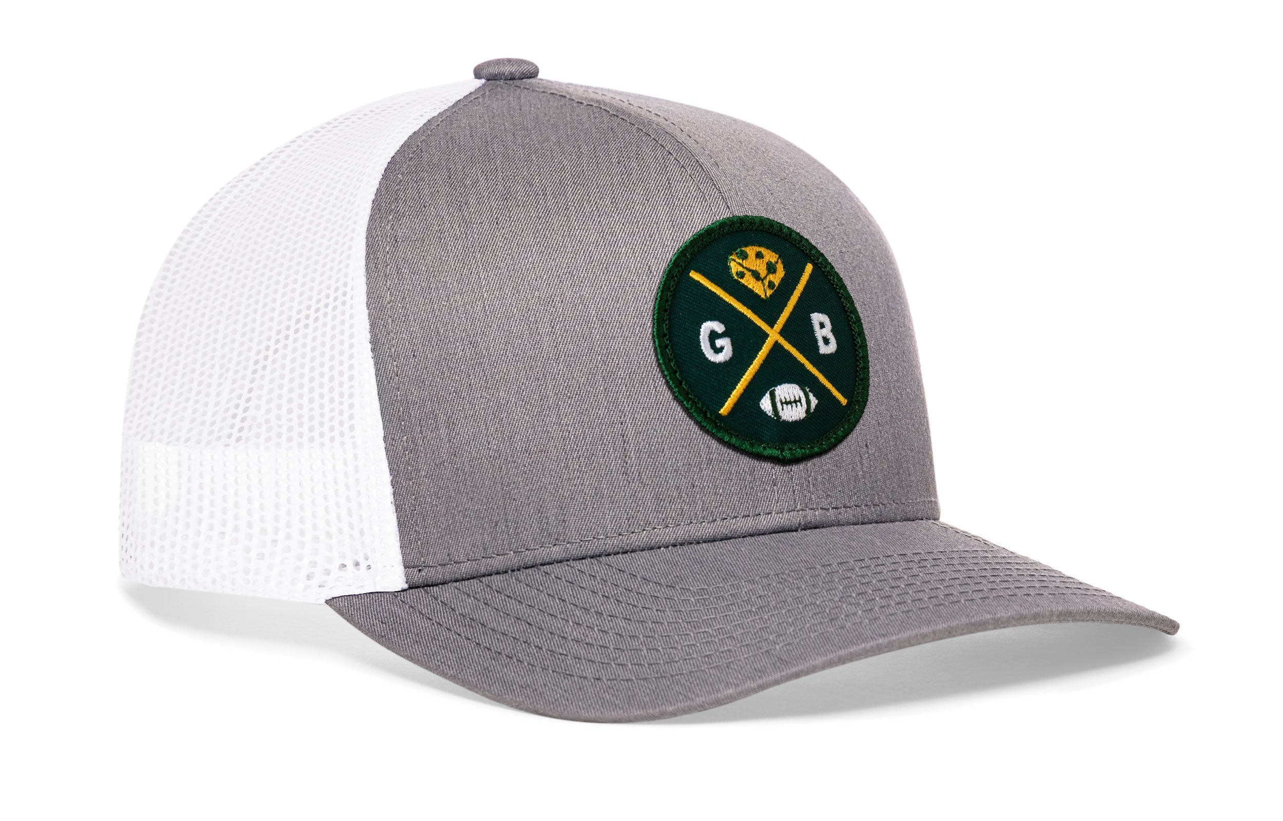 Green Bay Football Trucker Hat | GB X Snapback