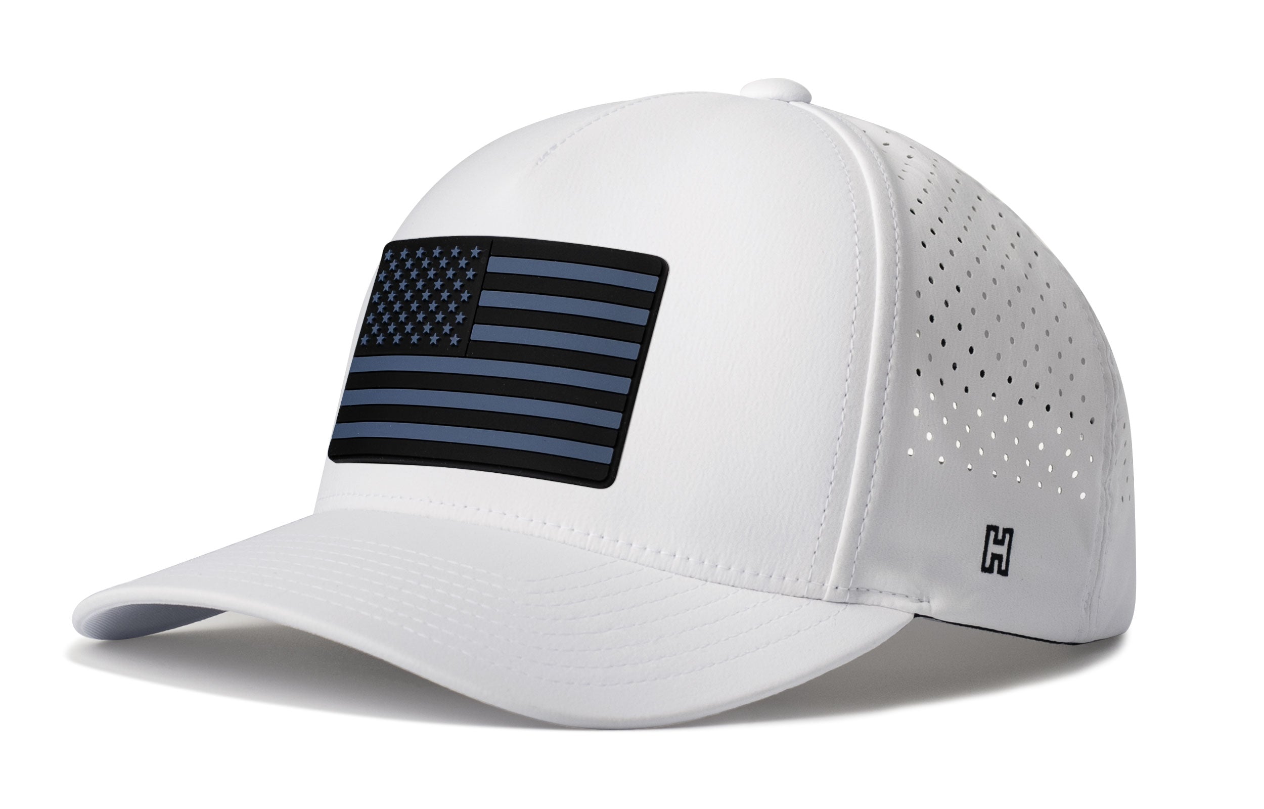 Haka Hat American Flag Performance 5-Panel Hat | Usa Tactical Flexfit® Snapback