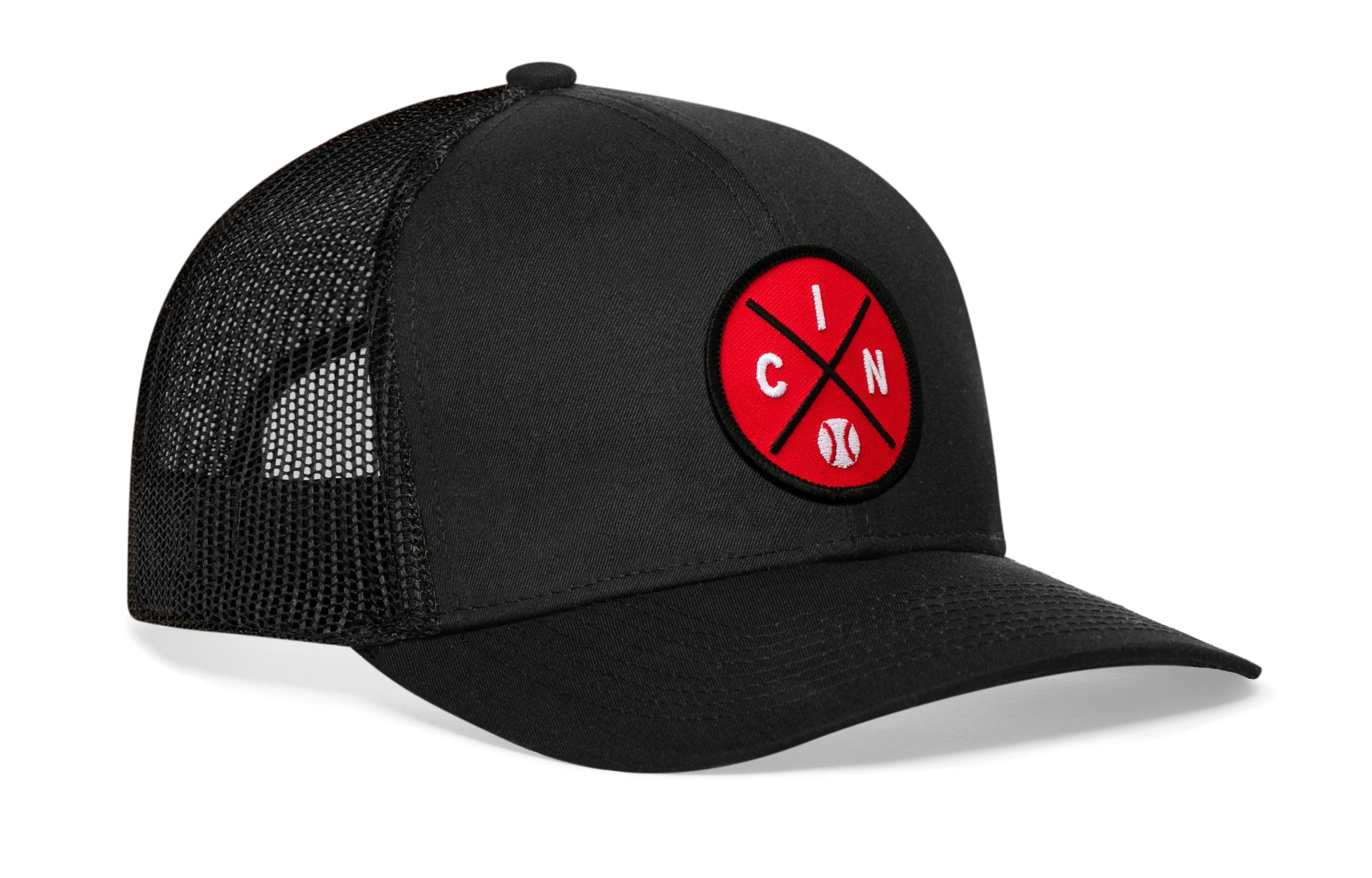 Cincinnati Trucker Hat | CIN X Baseball Snapback