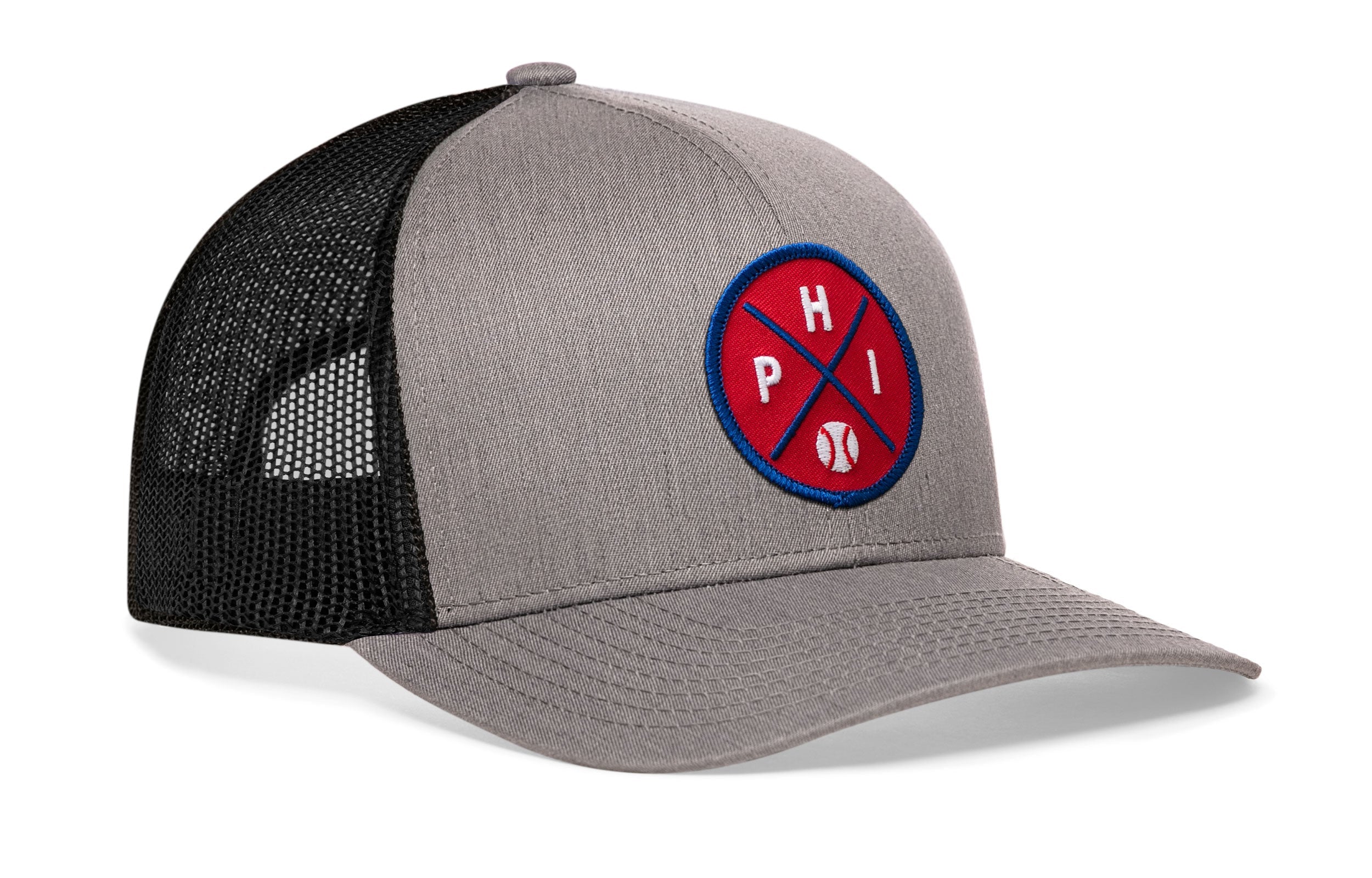 Philadelphia Trucker Hat | PHI X Baseball Snapback