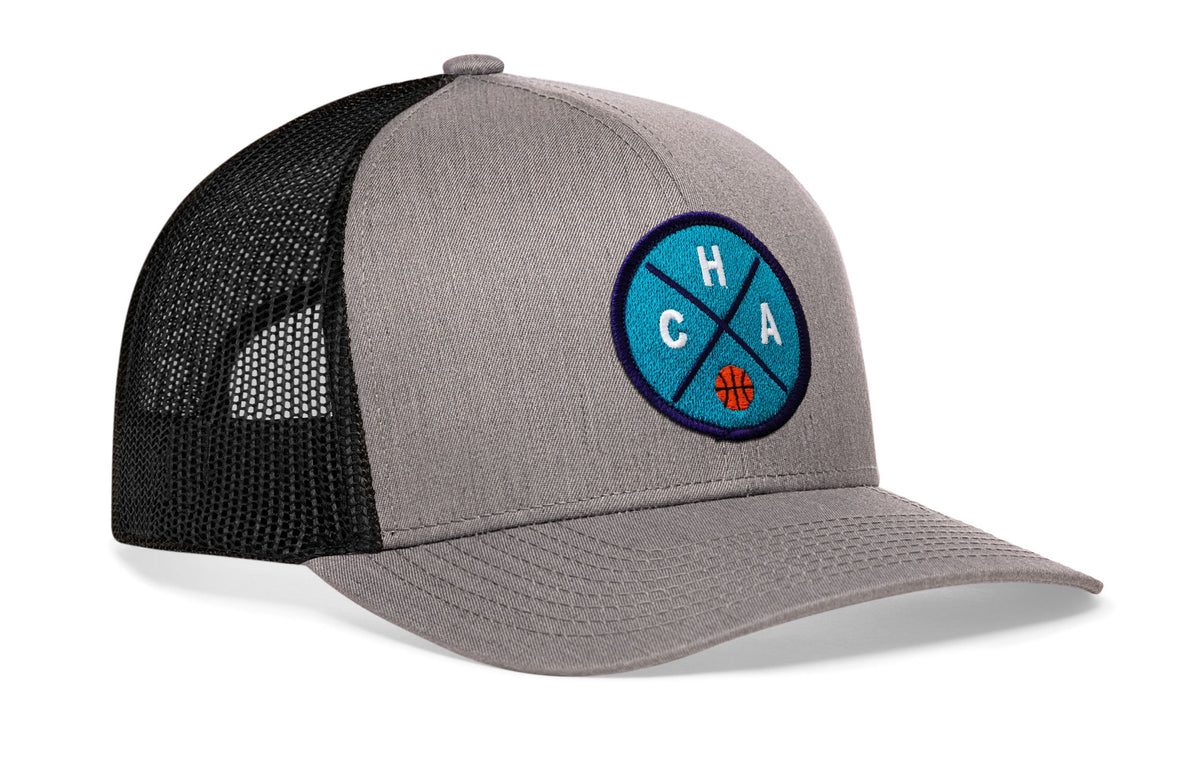 Charlotte Trucker Hat | CHA X Basketball Snapback
