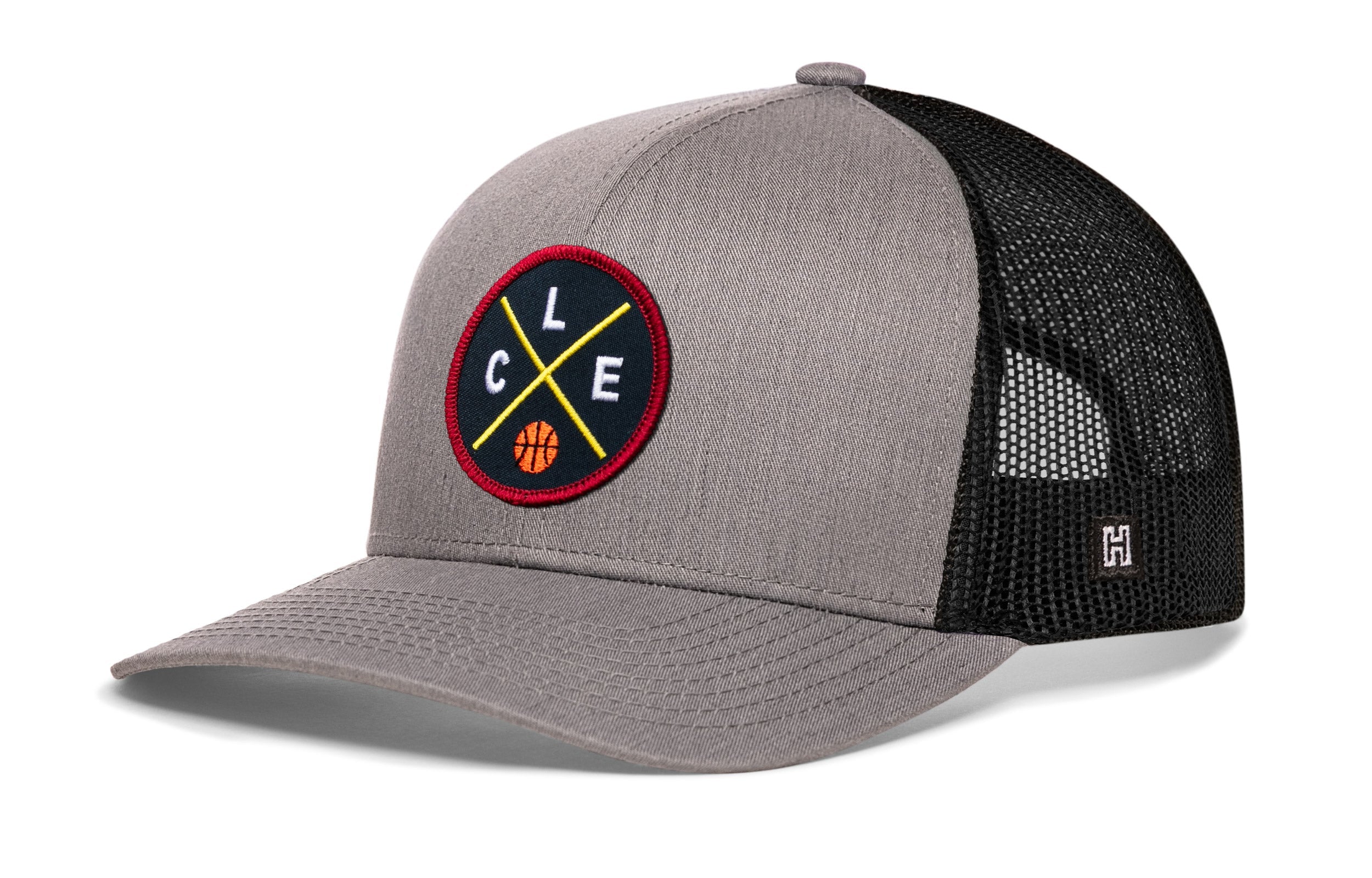 Cleveland Trucker Hat | CLE X Basketball Snapback