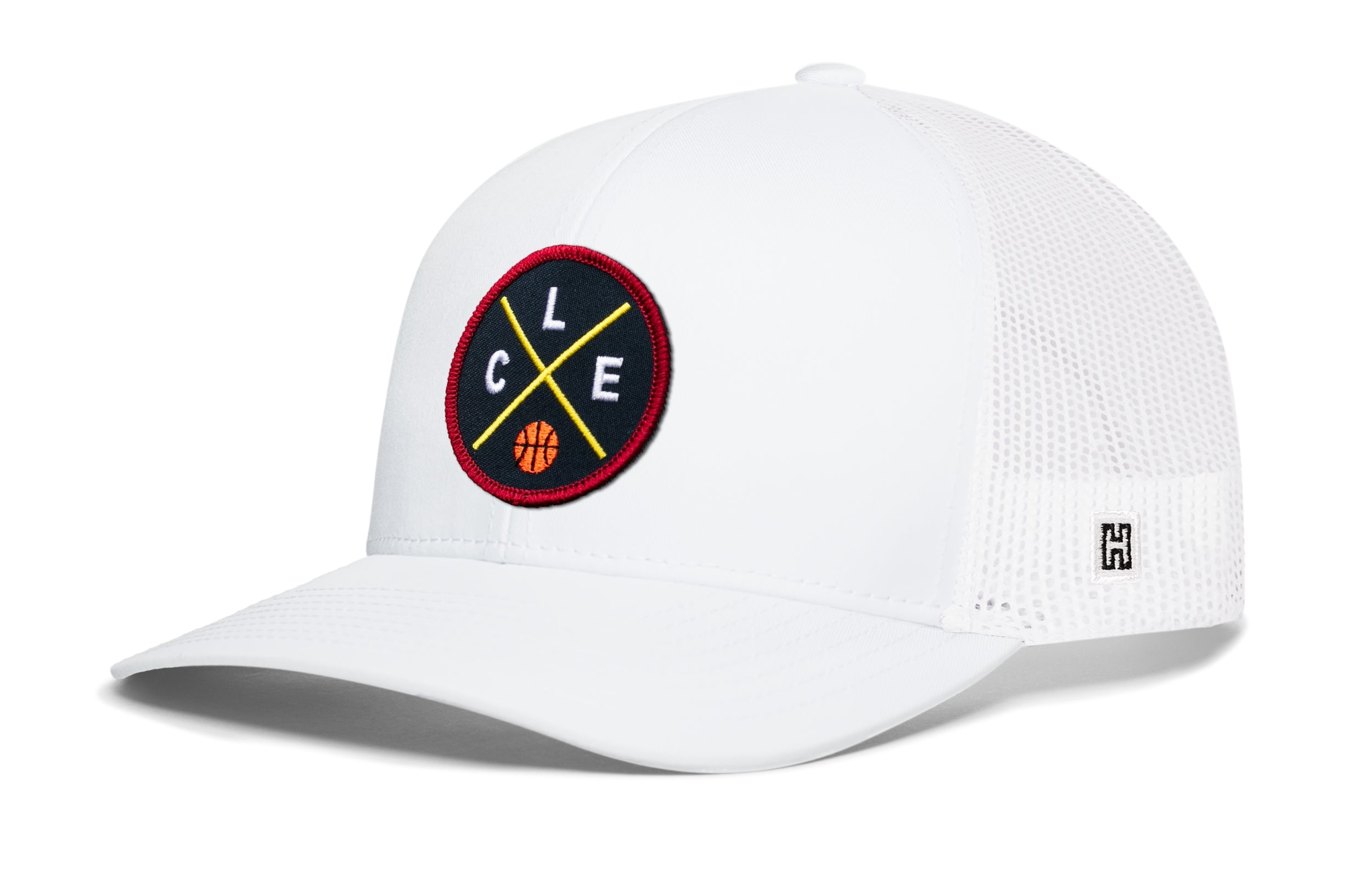 Cleveland Trucker Hat | CLE X Basketball Snapback