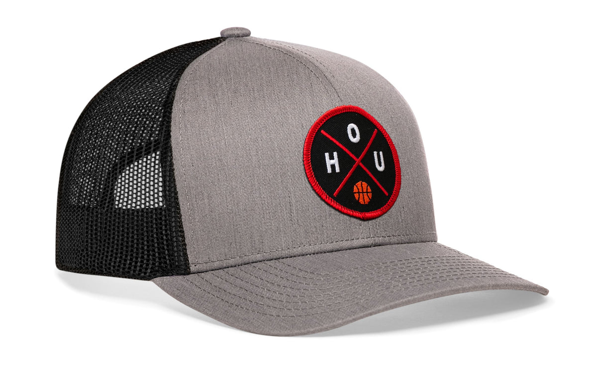 Houston Trucker Hat | HOU X Basketball Snapback
