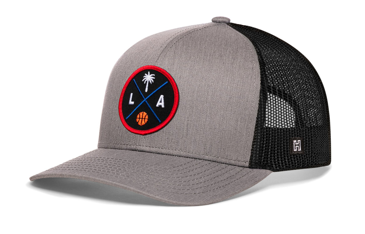 Los Angeles Trucker Hat | LA X Basketball Snapback
