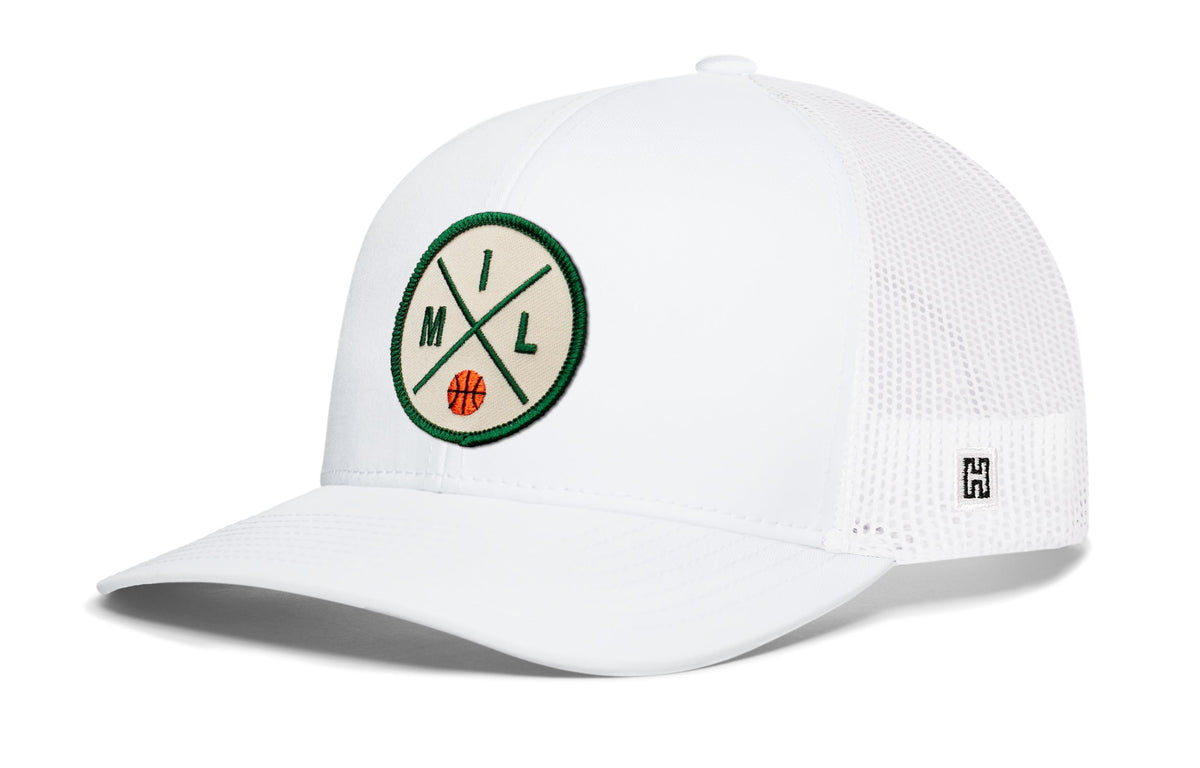 Milwaukee Trucker Hat | MIL X Basketball Snapback