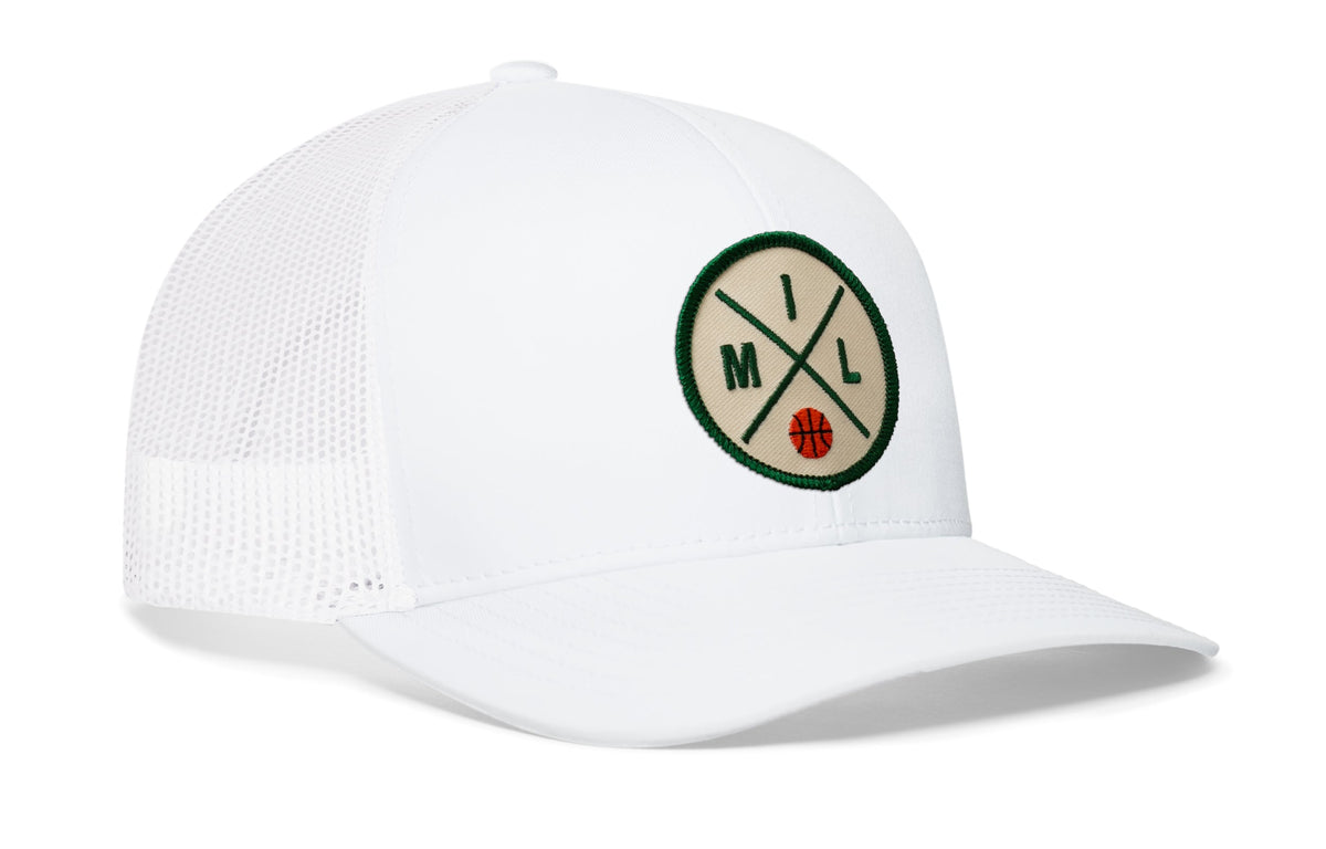 Milwaukee Trucker Hat | MIL X Basketball Snapback