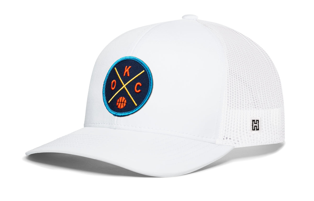 Oklahoma City Trucker Hat | OKC X Basketball Snapback
