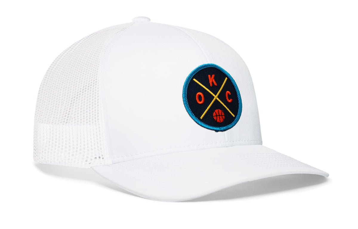 Oklahoma City Trucker Hat | OKC X Basketball Snapback