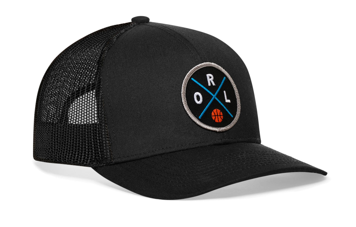 Orlando Trucker Hat | ORL X Basketball Snapback