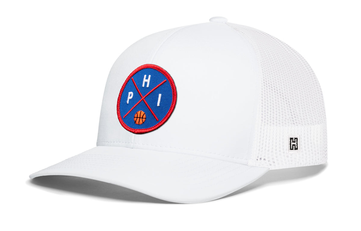 Philadelphia Trucker Hat | PHI X Basketball Snapback