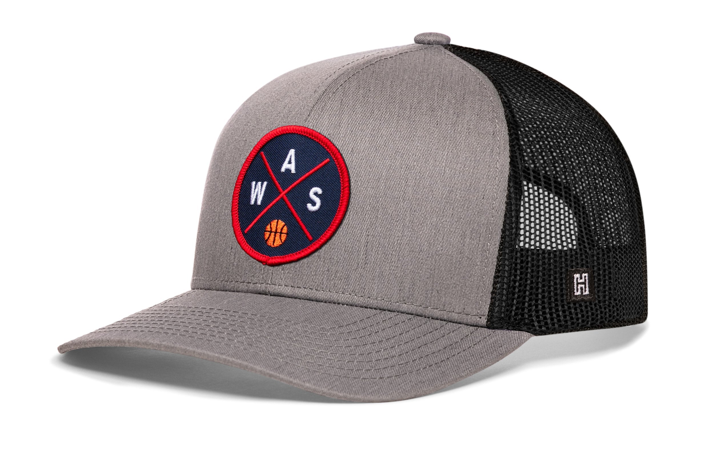 Washington DC Trucker Hat | WAS X Basketball Snapback