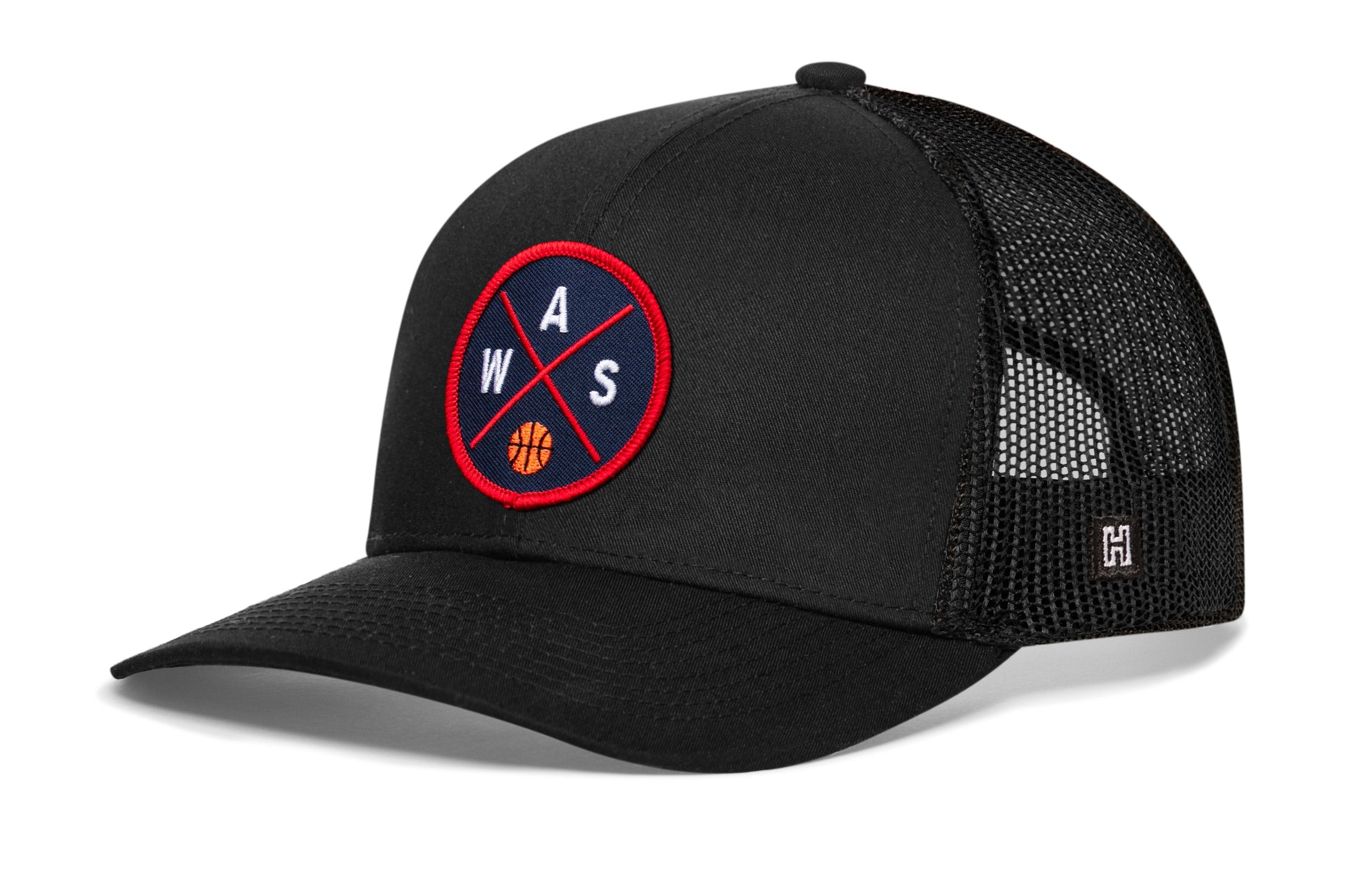 Washington DC Trucker Hat | WAS X Basketball Snapback