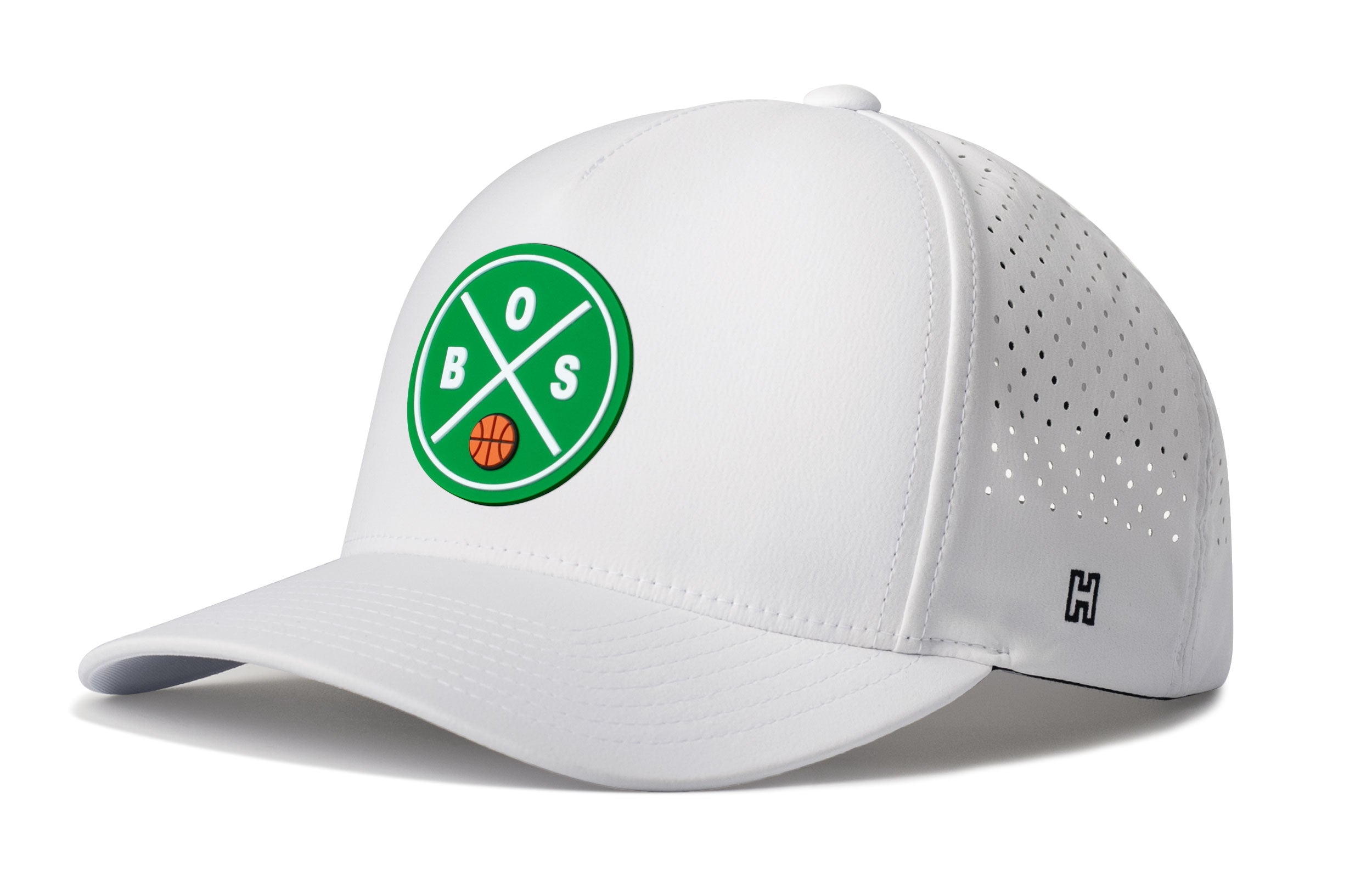 Boston Basketball Performance 5-Panel Hat | BOS X Flexfit® Snapback