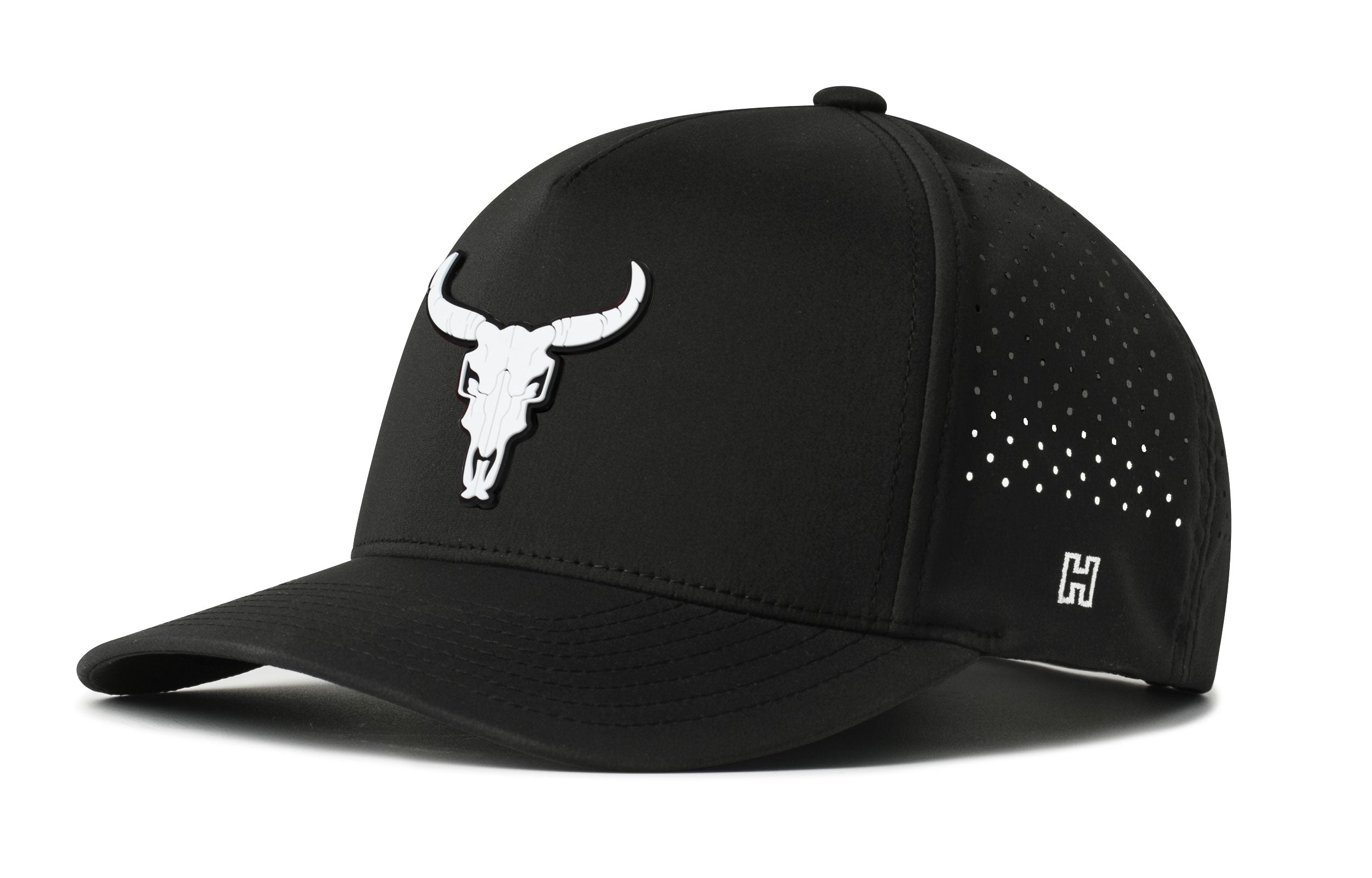 Bull Skull Performance 5-Panel Hat | Steer Flexfit Snapback