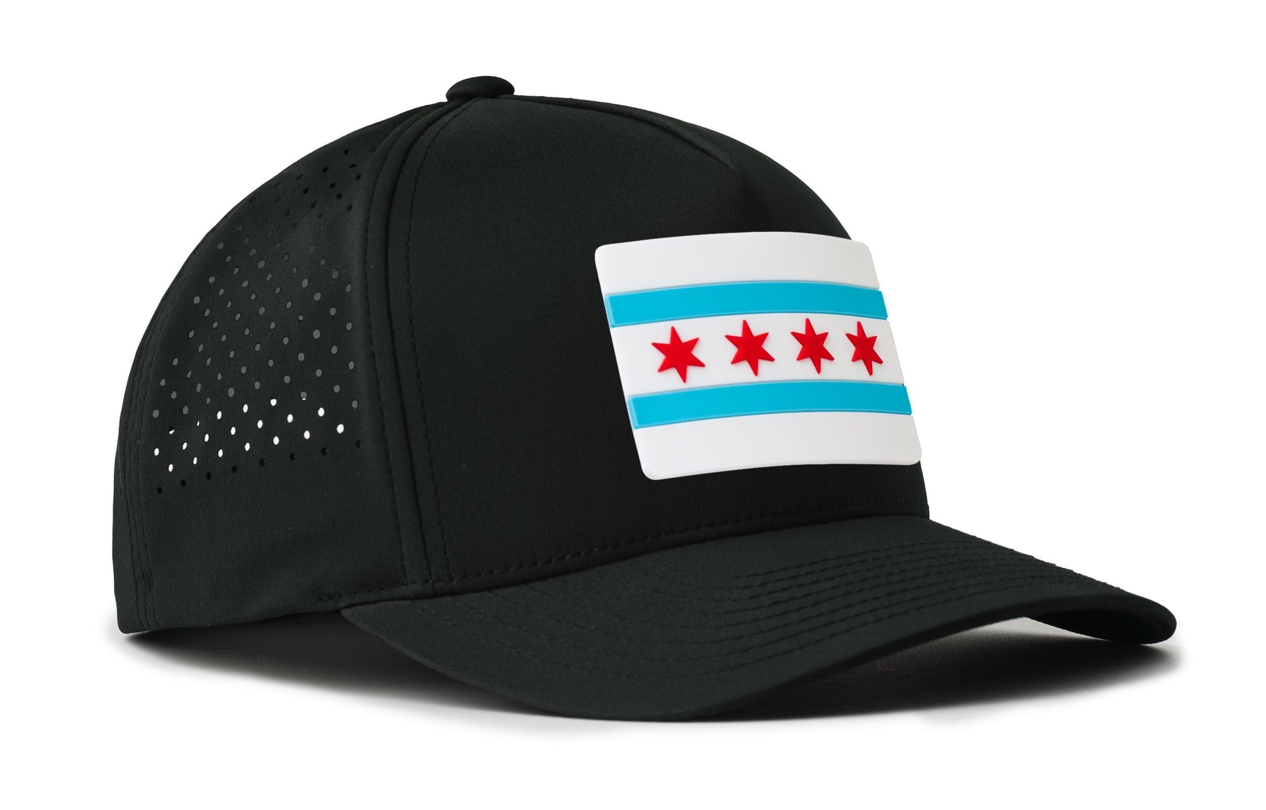 Chicago Flag Performance 5-Panel Hat | City Flexfit® Snapback
