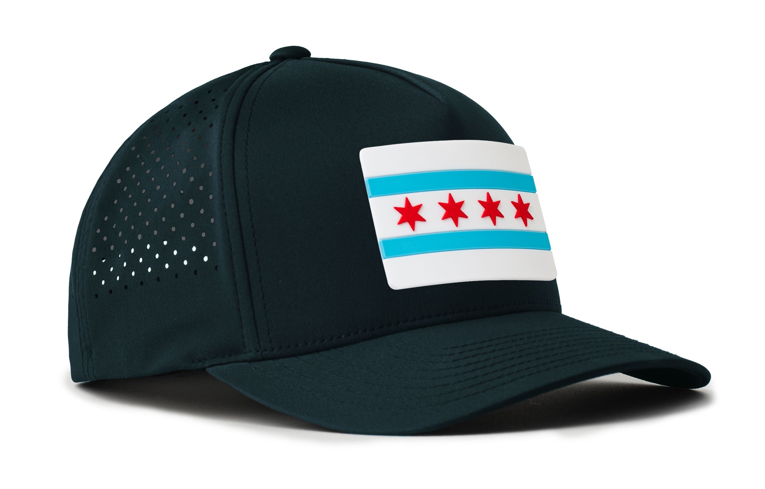 Chicago Flag Performance 5-Panel Hat | City Flexfit® Snapback