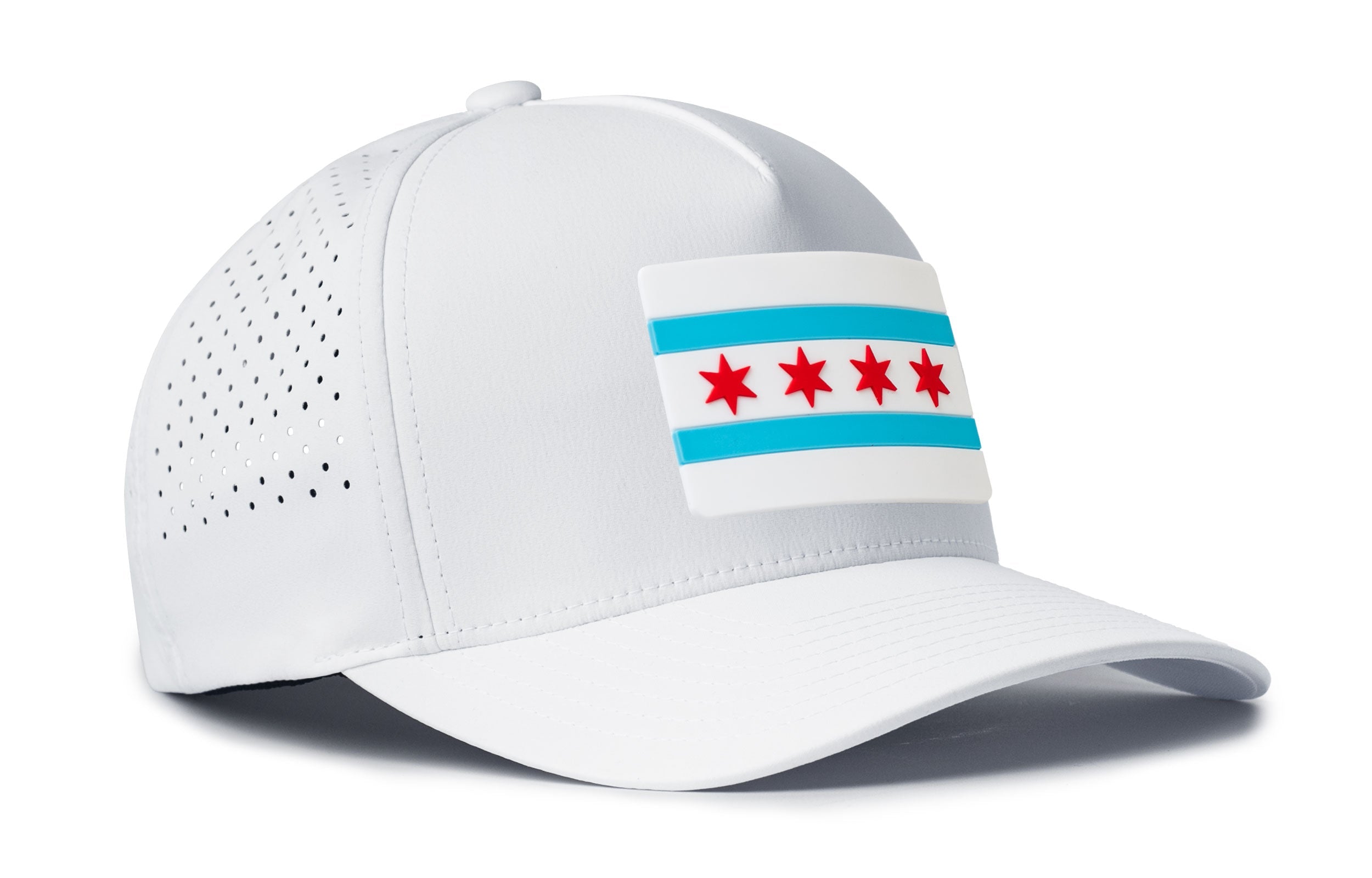 Chicago Flag Performance 5-Panel Hat | City Flexfit® Snapback