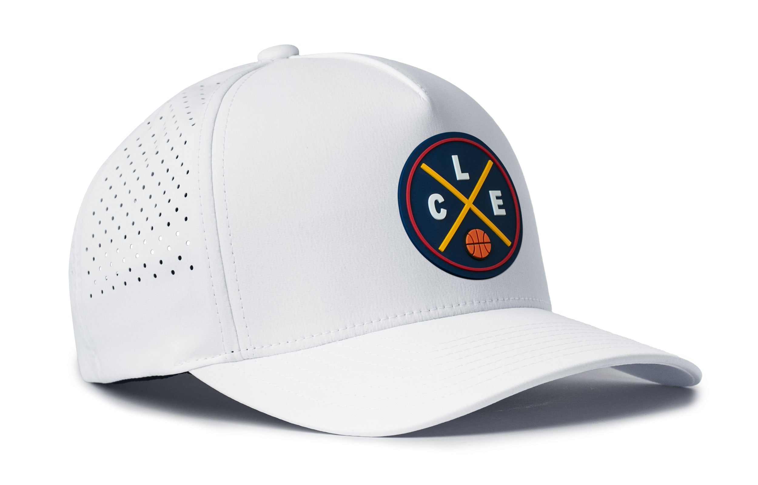 Cleveland Basketball Performance 5-Panel Hat | CLE X Flexfit® Snapback