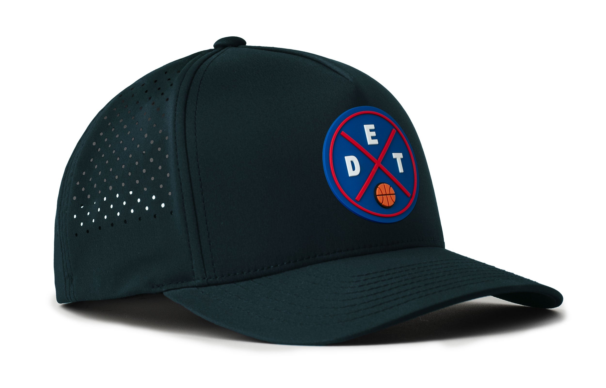 Detroit Basketball Performance 5-Panel Hat | DET X Flexfit® Snapback
