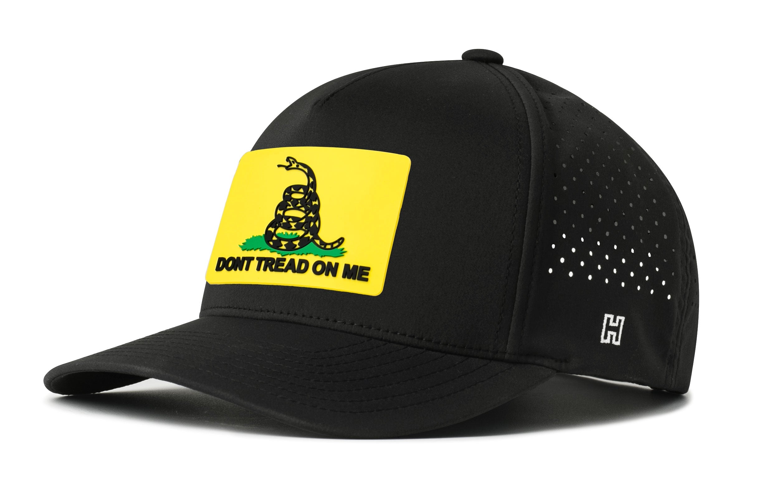Dont Tread On Me 5-Panel Hat | Yellow Gadsden Flag Flexfit® Snapback