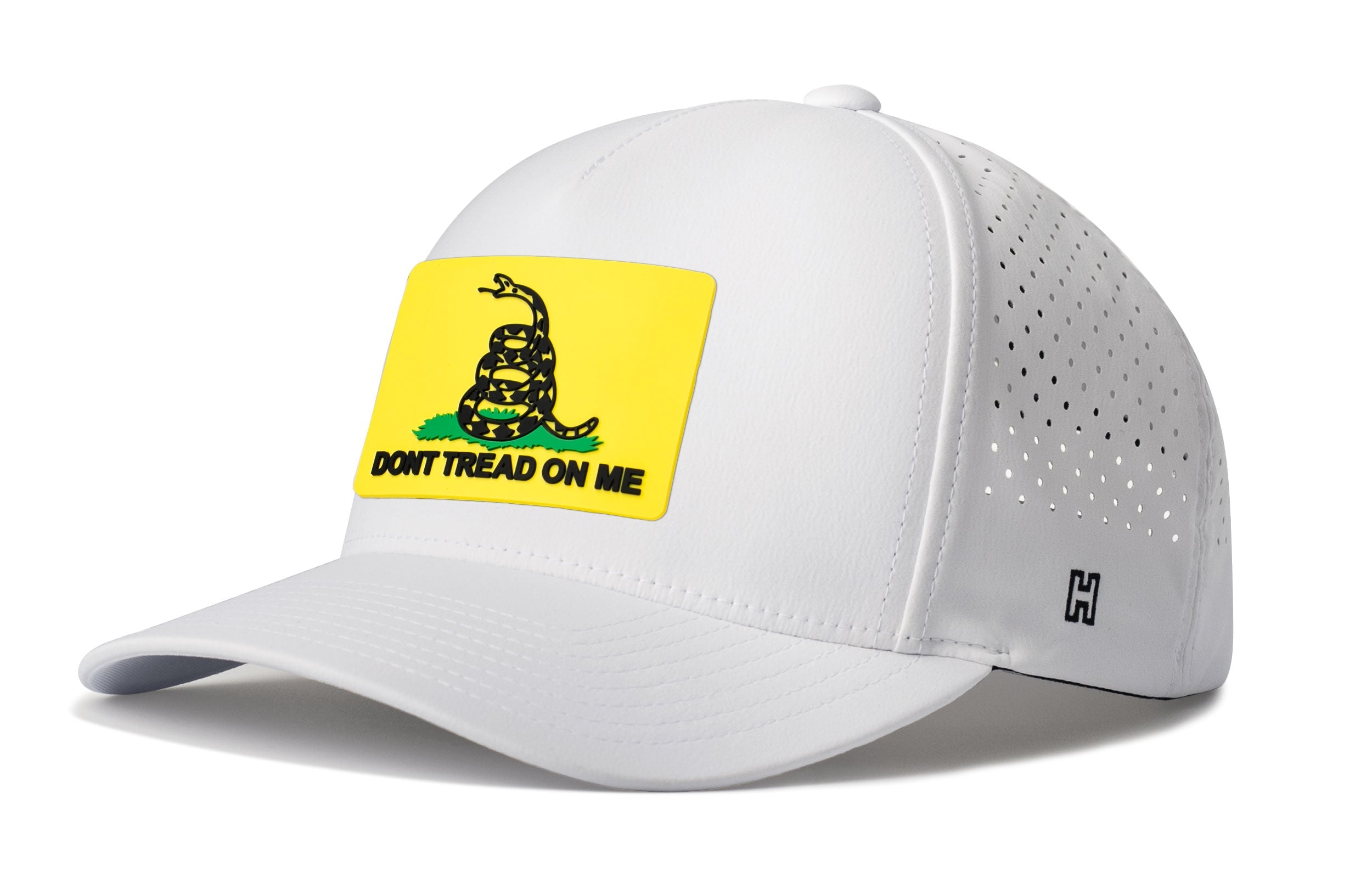 Dont Tread On Me 5-Panel Hat | Yellow Gadsden Flag Flexfit® Snapback
