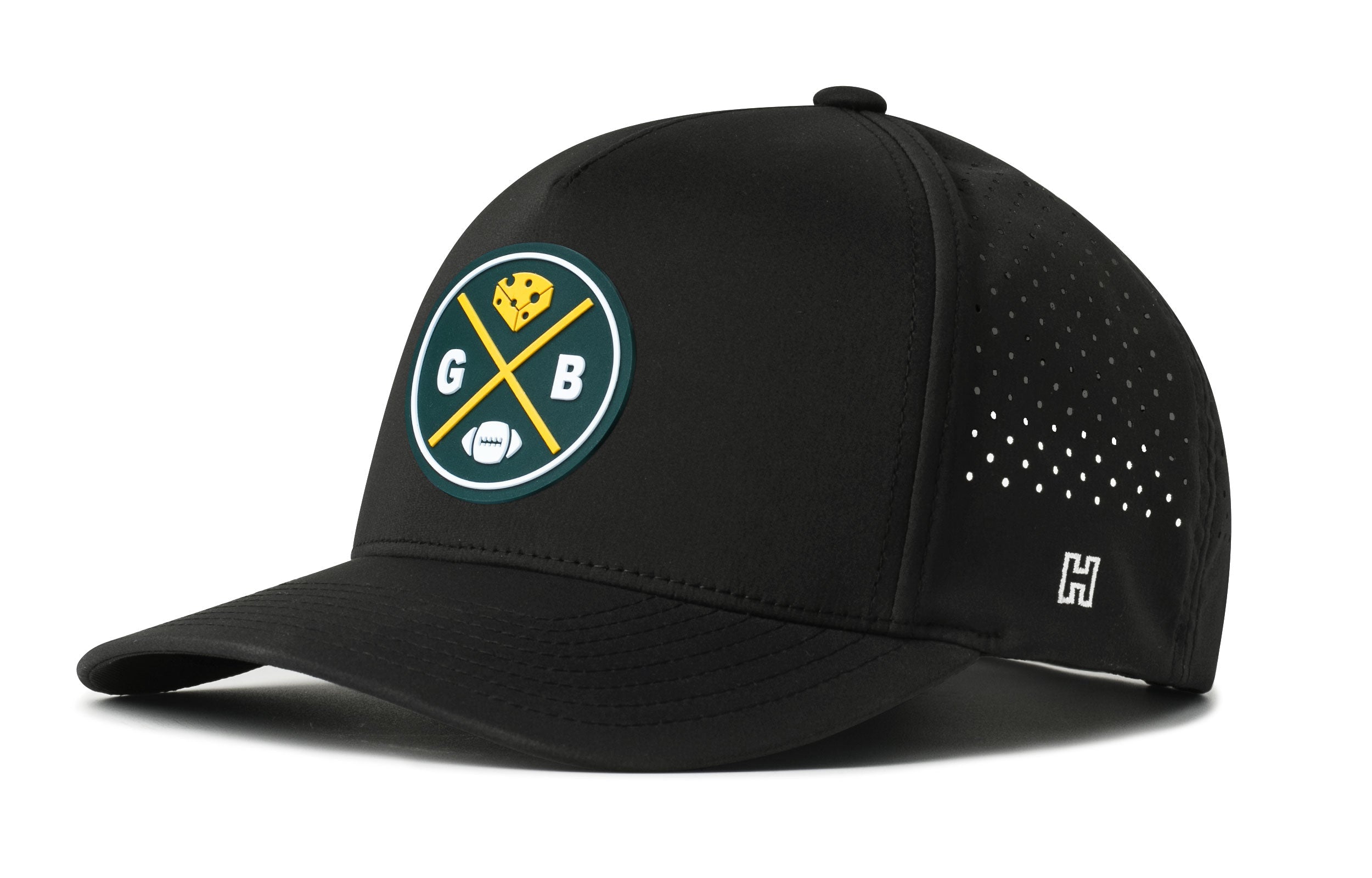 Green Bay Football Performance 5-Panel Hat | GB X Cheese Flexfit® Snapback