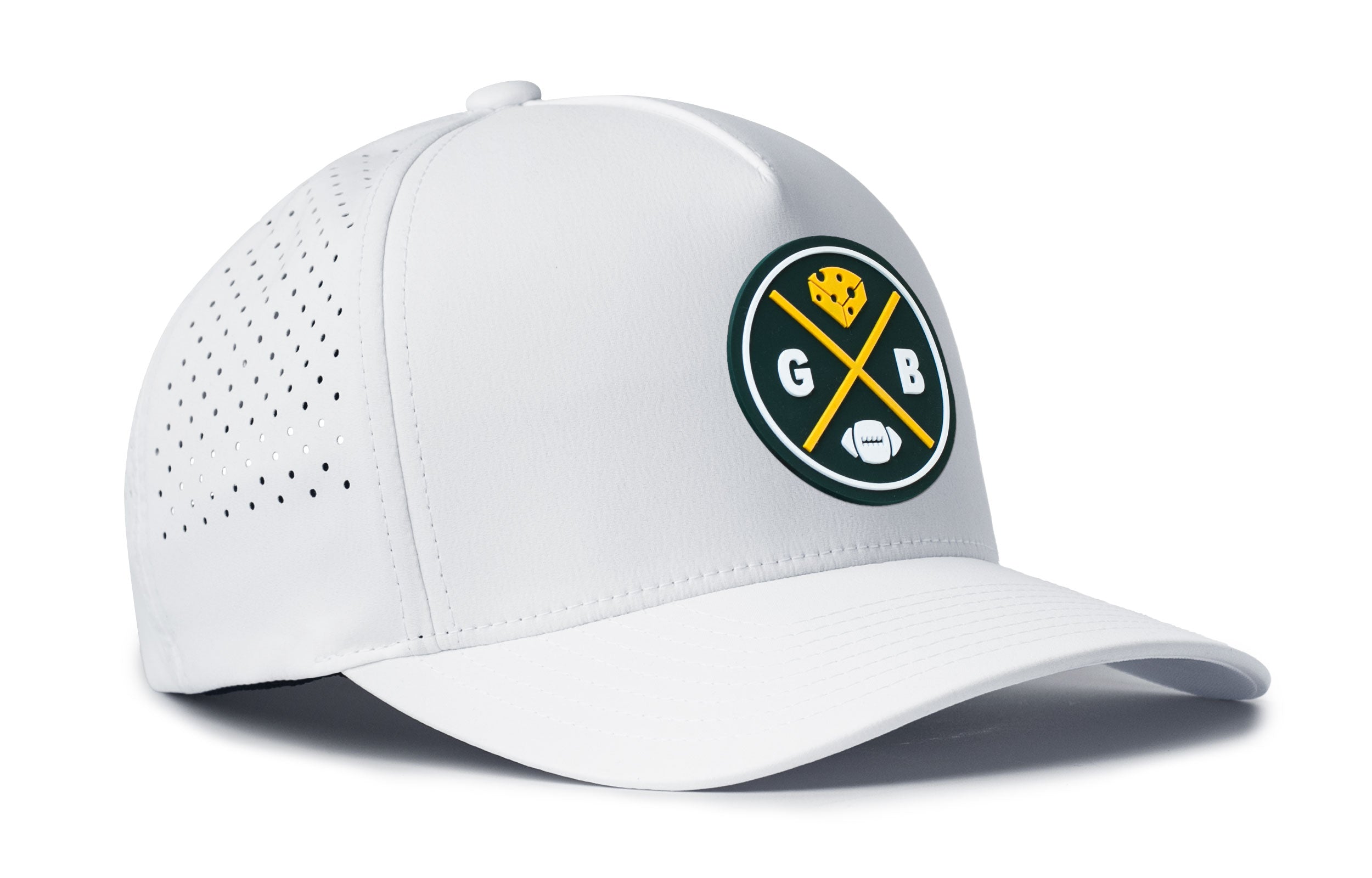Green Bay Football Performance 5-Panel Hat | GB X Cheese Flexfit® Snapback