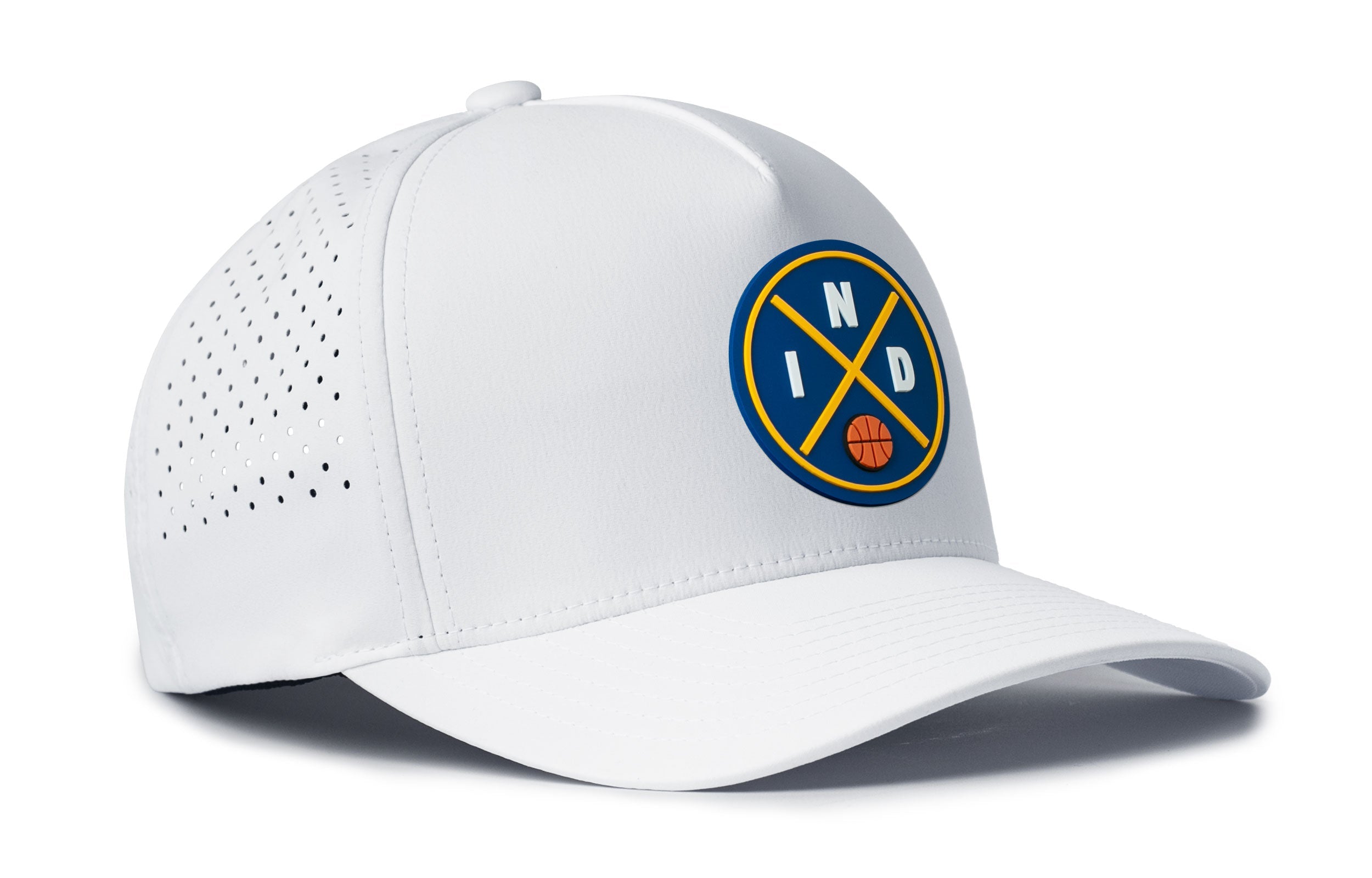 Indianapolis Basketball Performance 5-Panel Hat | IND X Flexfit® Snapback