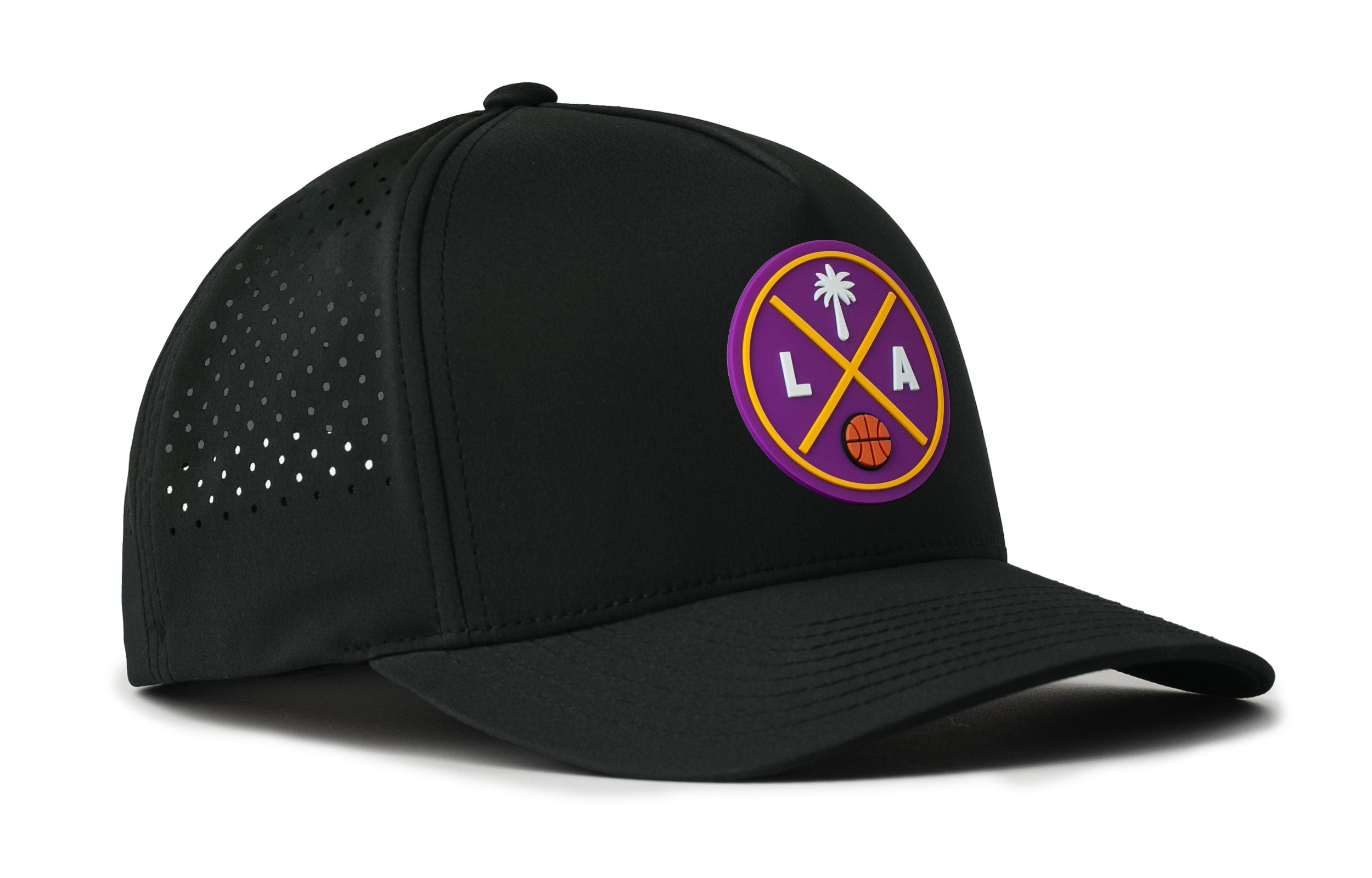 Los Angeles Basketball Performance 5-Panel Hat | LA X Flexfit® Snapback