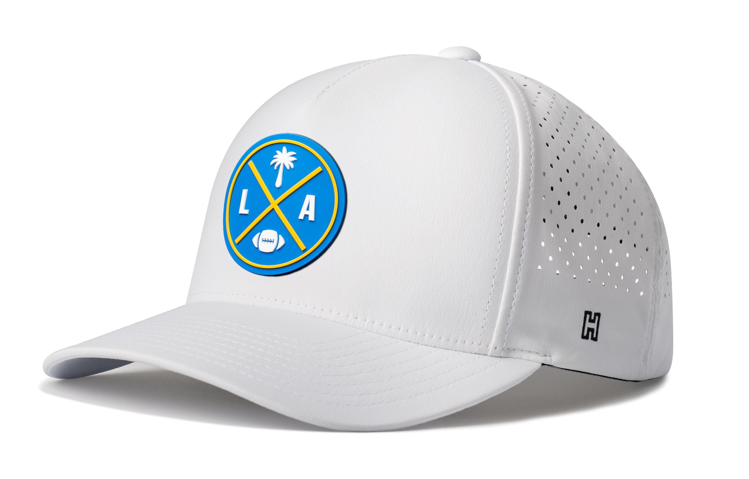 Los Angeles Football Performance 5-Panel Hat | Light Blue LA X Flexfit® Snapback