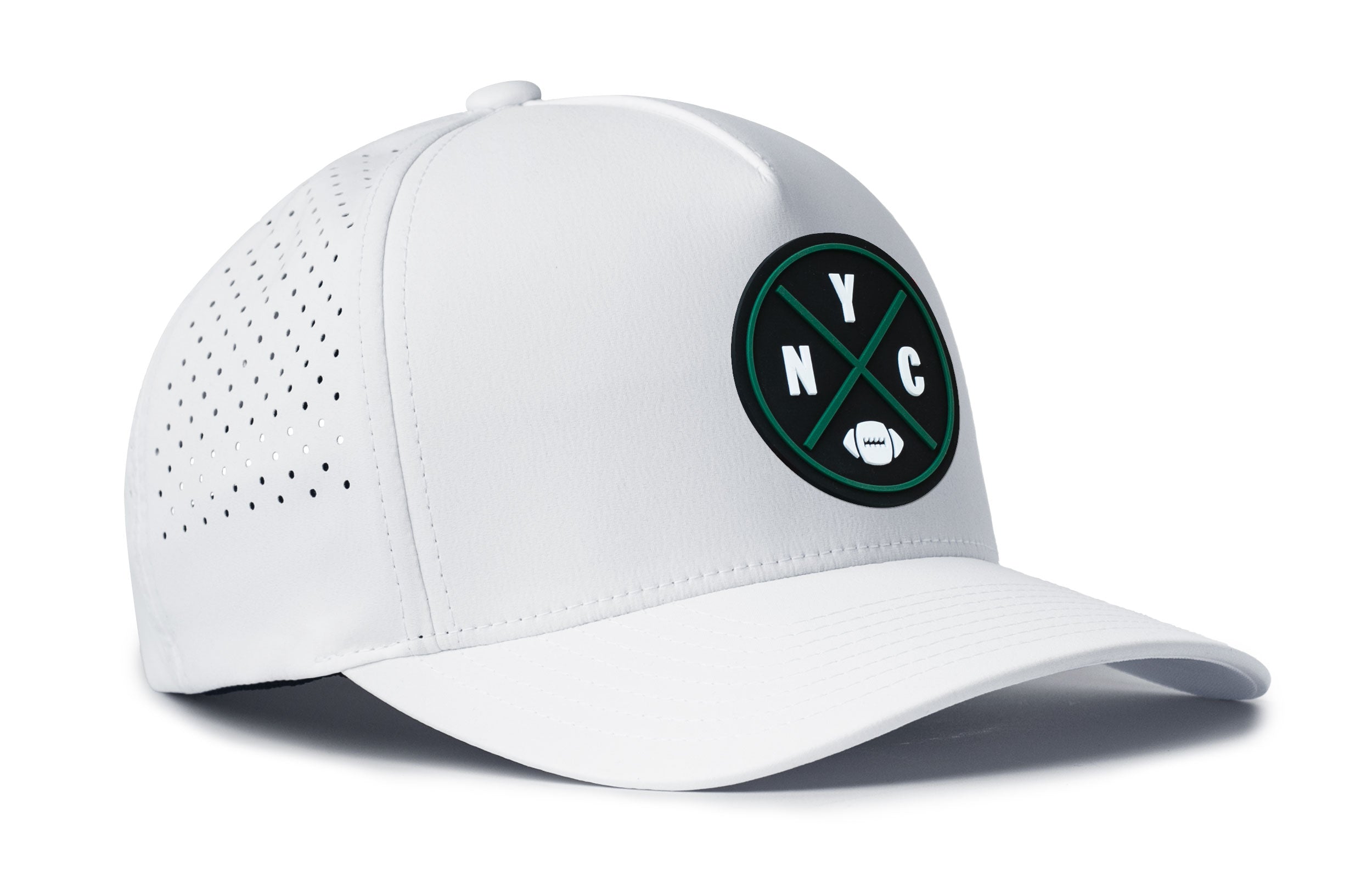 New York Football Performance 5-Panel Hat | Green NYC X Flexfit® Snapback