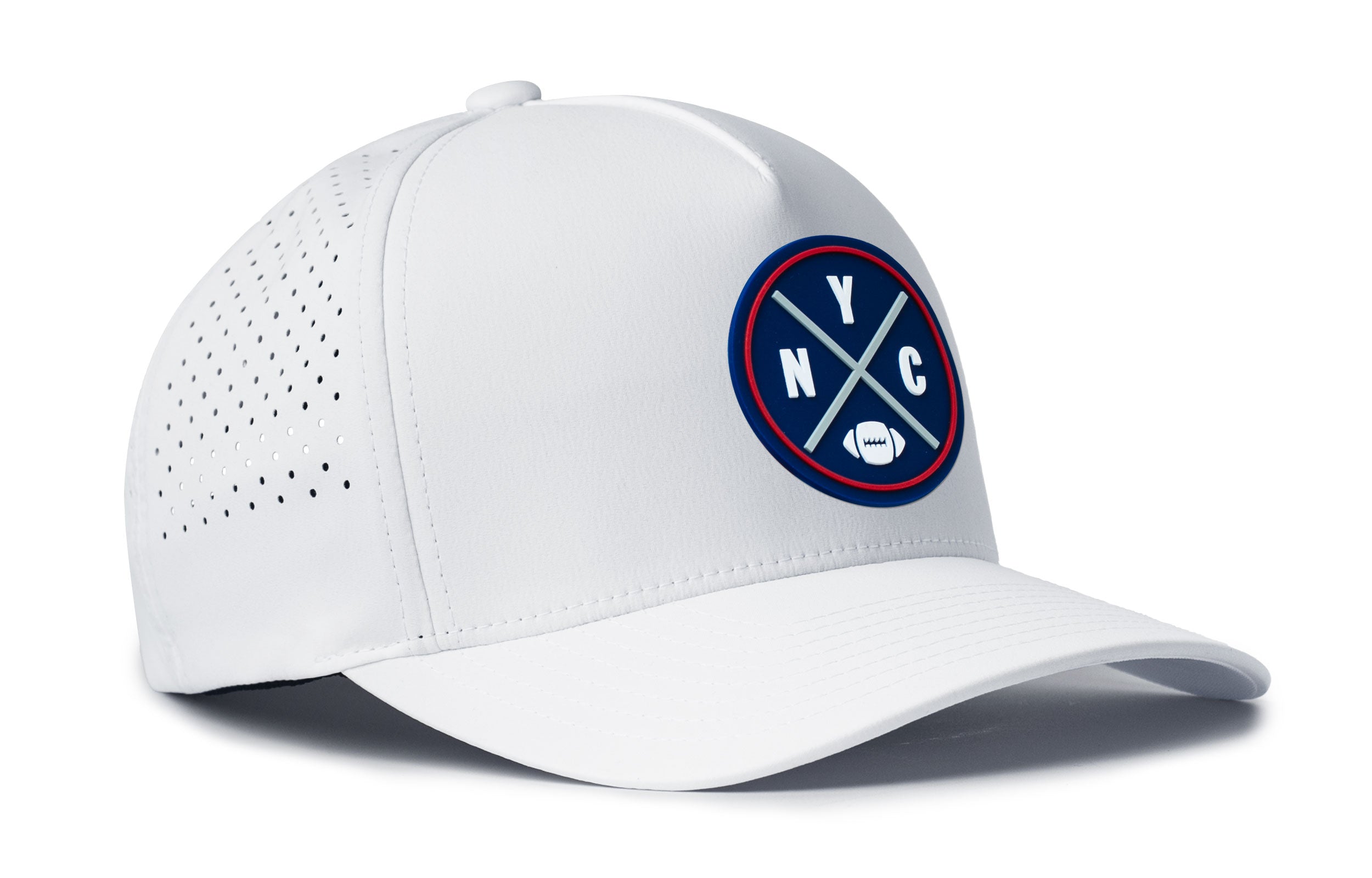 New York Football Performance 5-Panel Hat | Blue NYC X Flexfit® Snapback