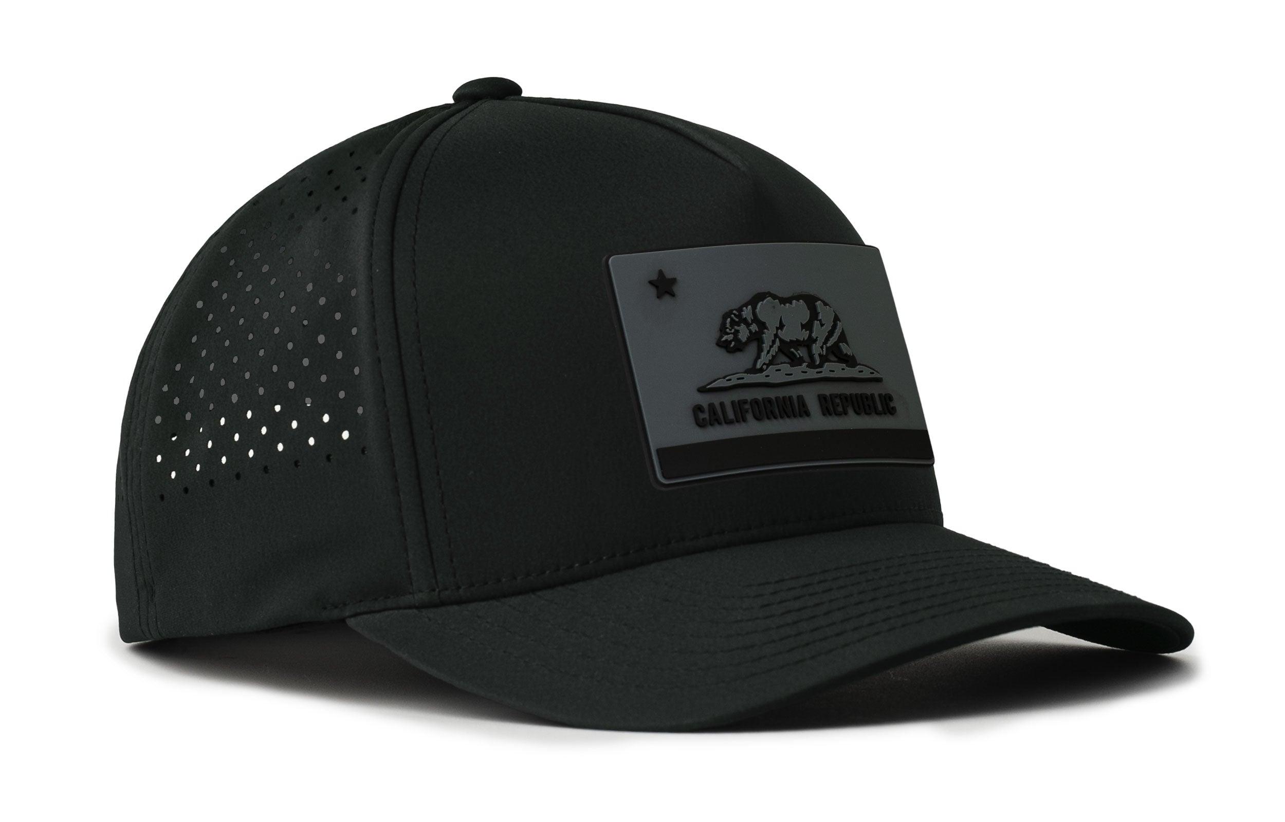 California Flag Performance 5-Panel Hat | CA Tactical Flexfit® Snapback