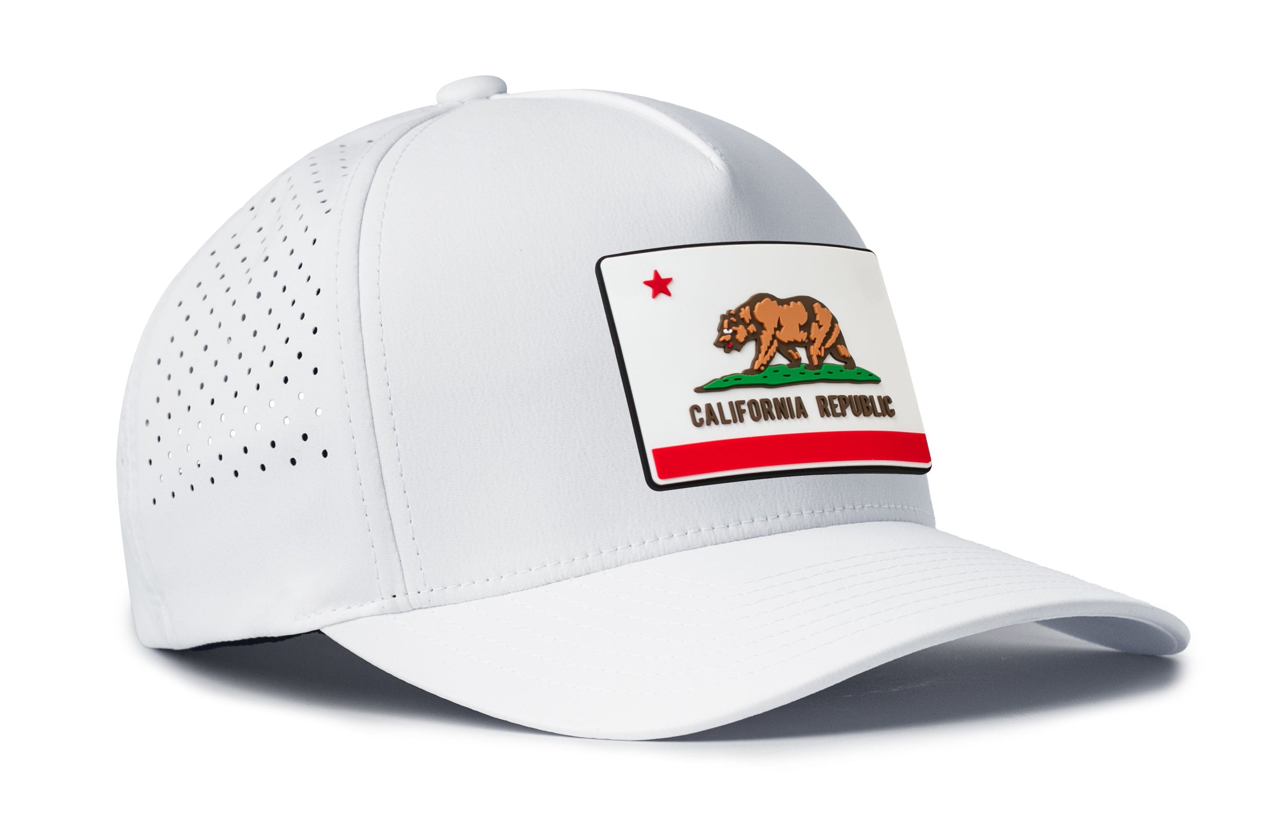 California Flag Performance 5-Panel Hat | CA Flexfit® Snapback