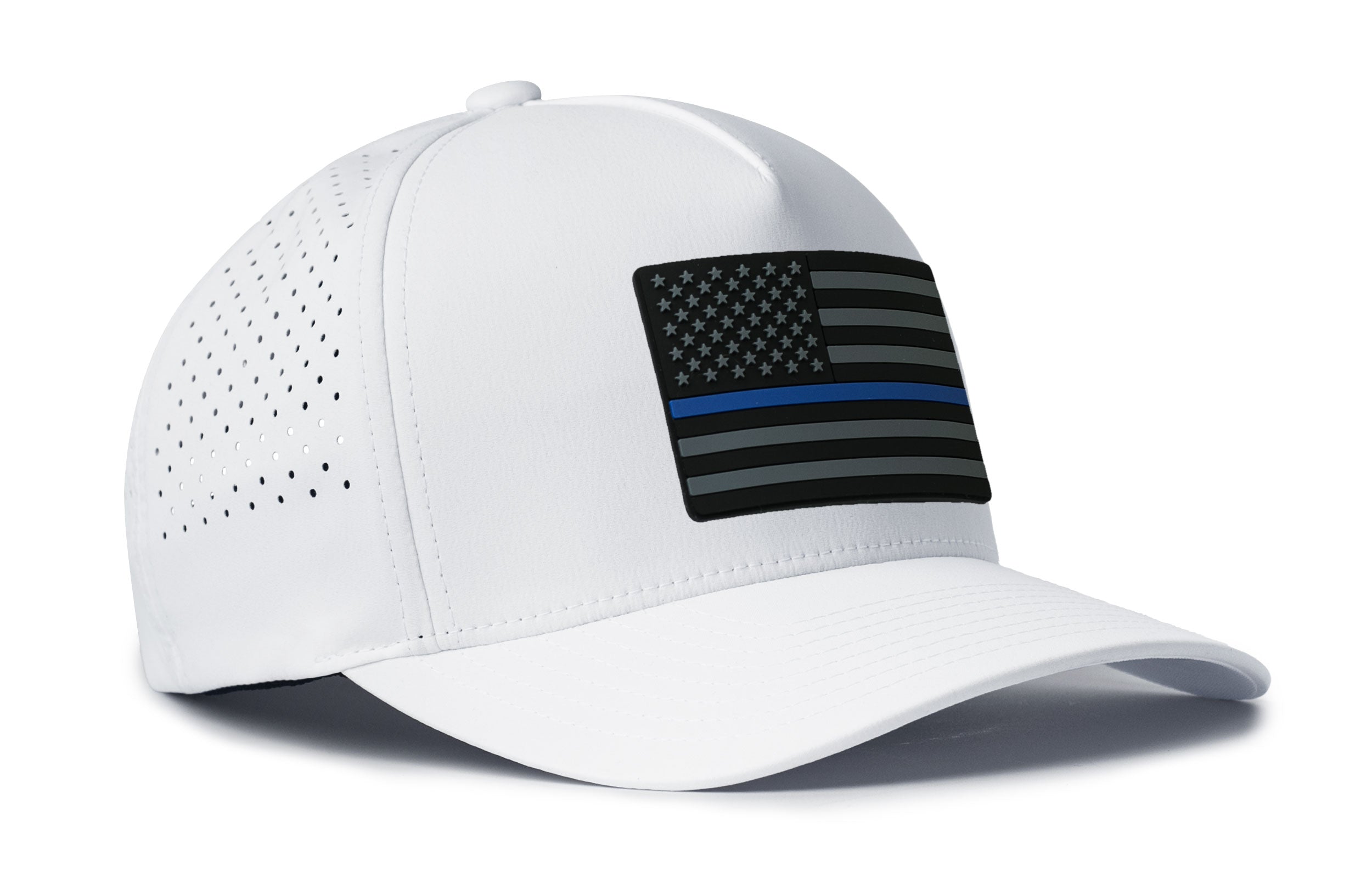 Thin Blue Line Performance 5-Panel Hat | Police Tactical Flexfit® Snapback