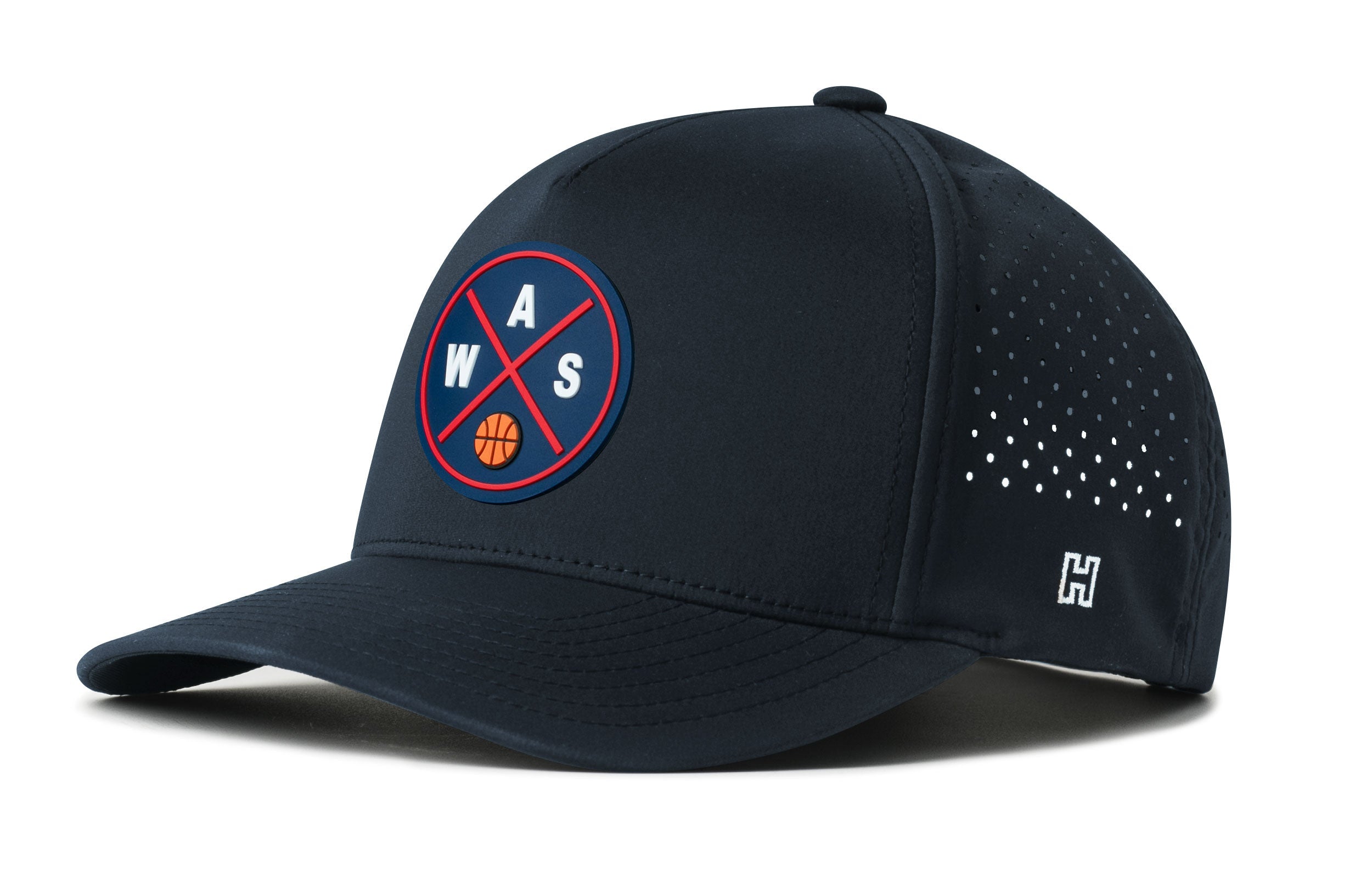 Washington DC Basketball Performance 5-Panel Hat | WAS X Flexfit® Snapback