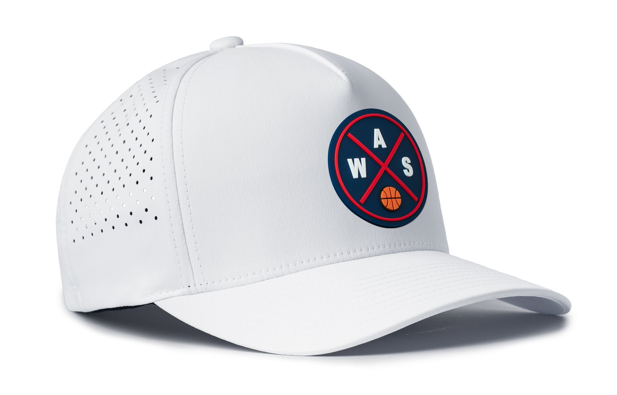 Washington DC Basketball Performance 5-Panel Hat | WAS X Flexfit® Snapback