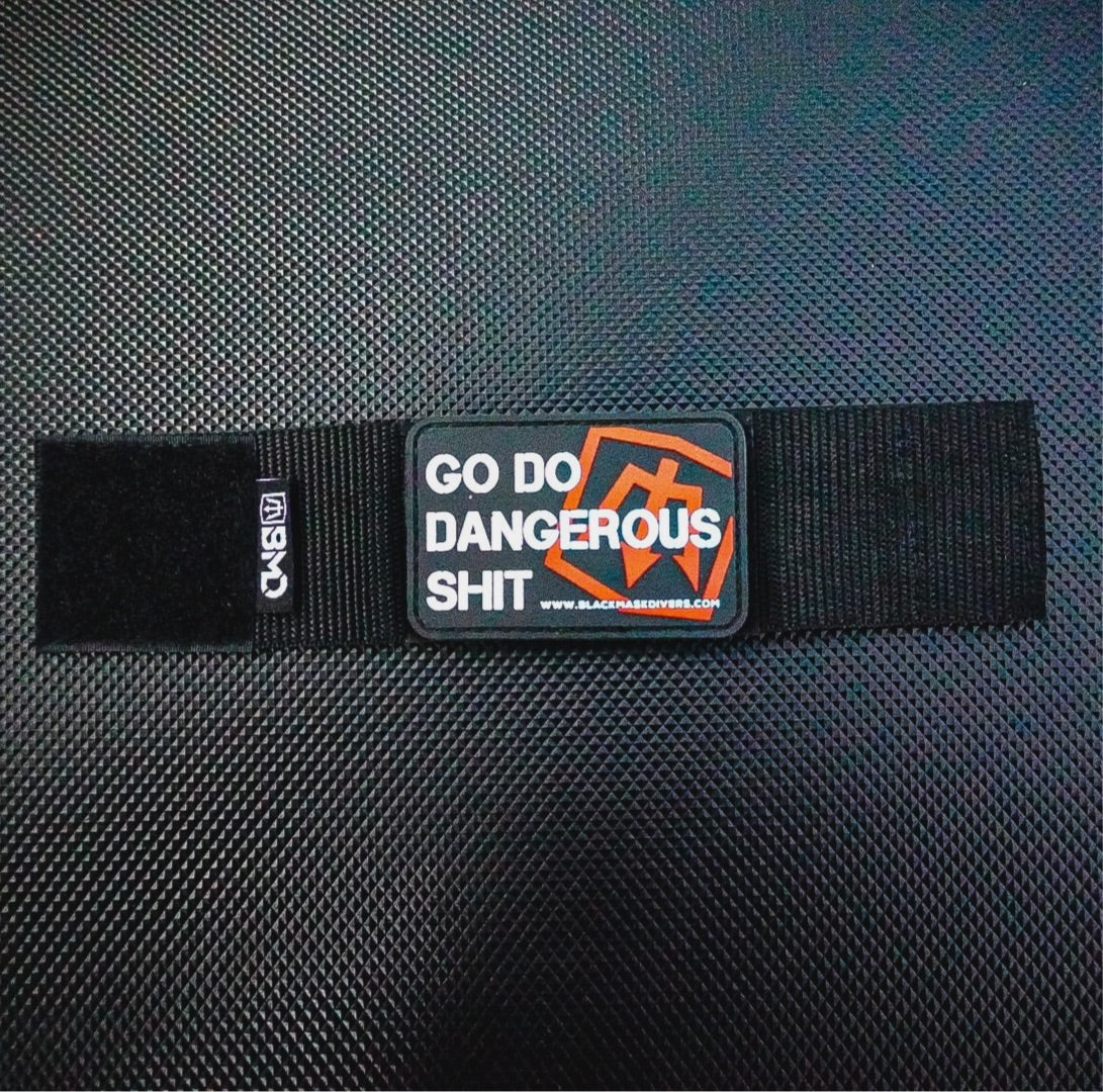 Black Mask Divers The GDDS PVC Patch