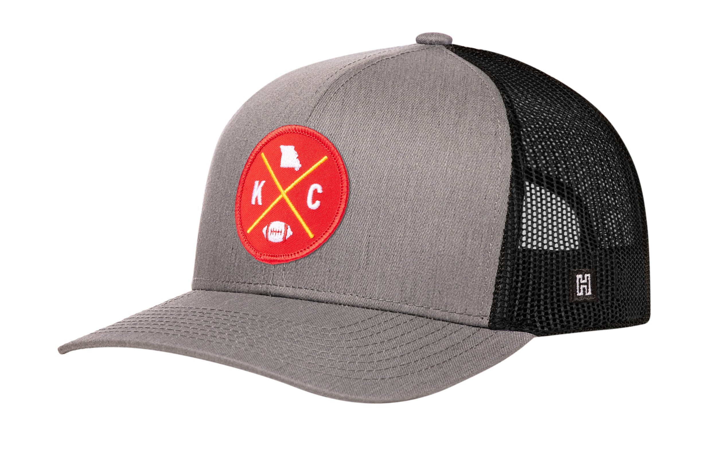 Kansas City Football Trucker Hat | KC X Snapback