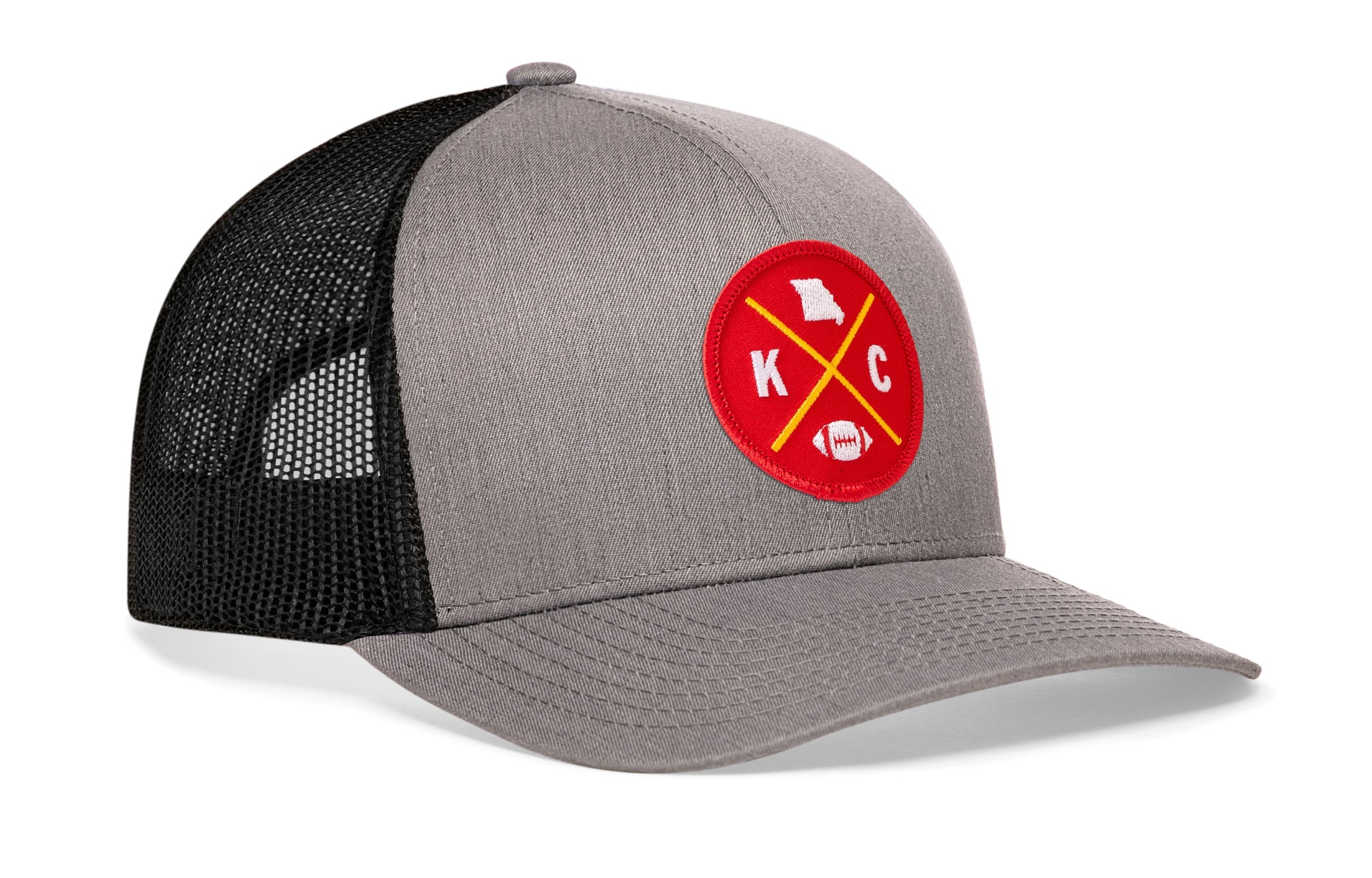 Kansas City Football Trucker Hat | KC X Snapback