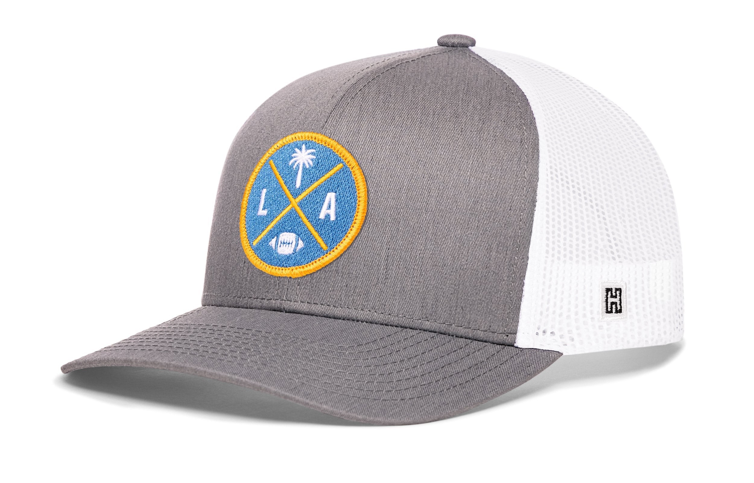Los Angeles Football Trucker Hat | Light Blue LA X Snapback