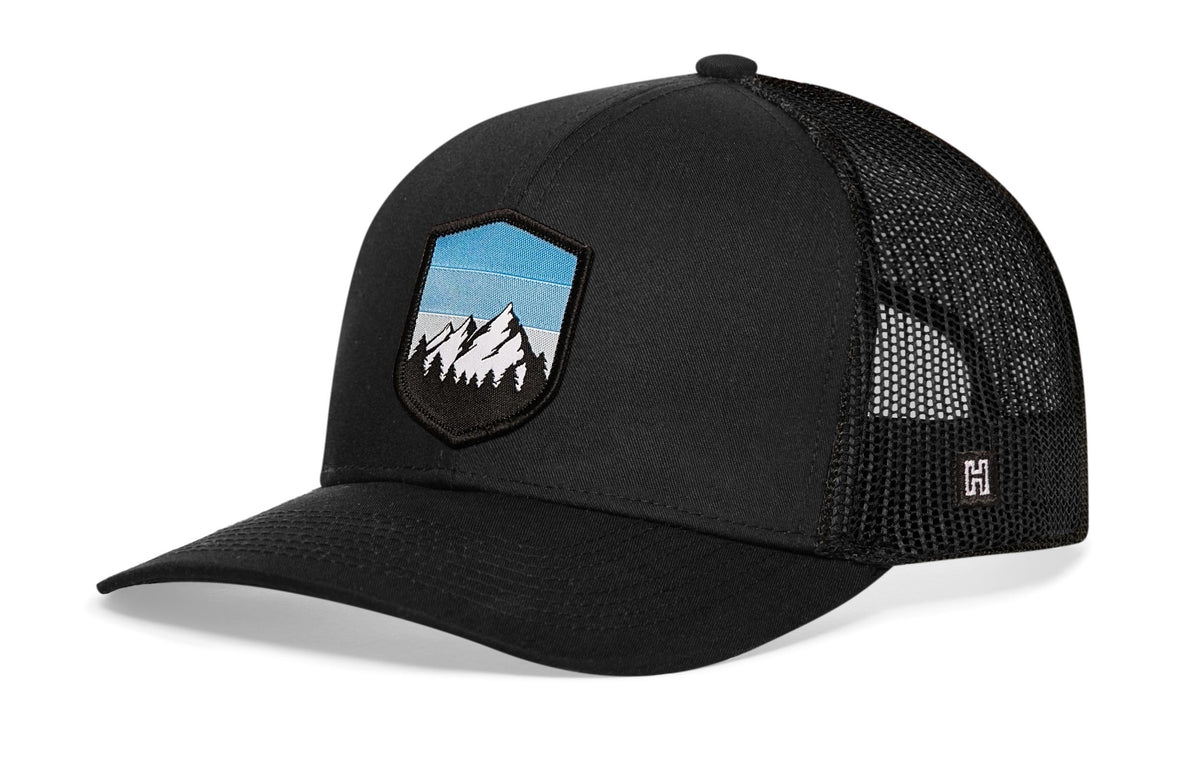 Mountains and Sky Trucker Hat | Outdoors Snapback