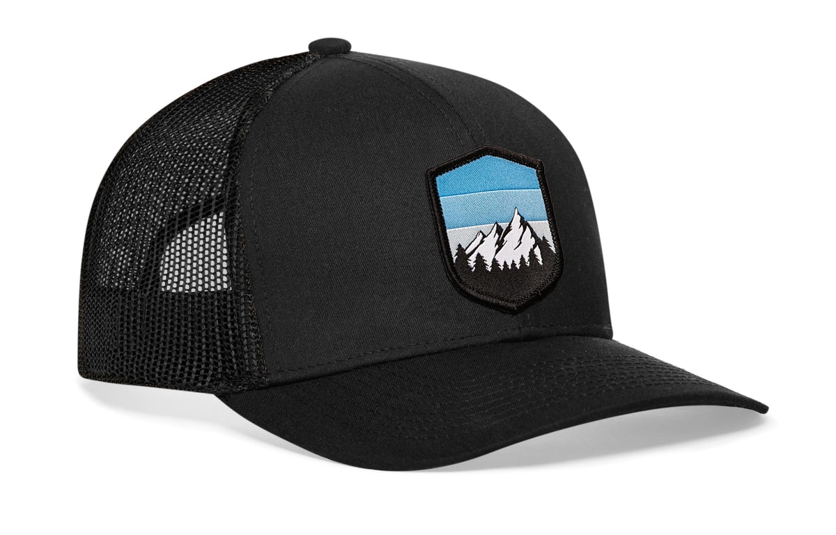 Mountains and Sky Trucker Hat | Outdoors Snapback