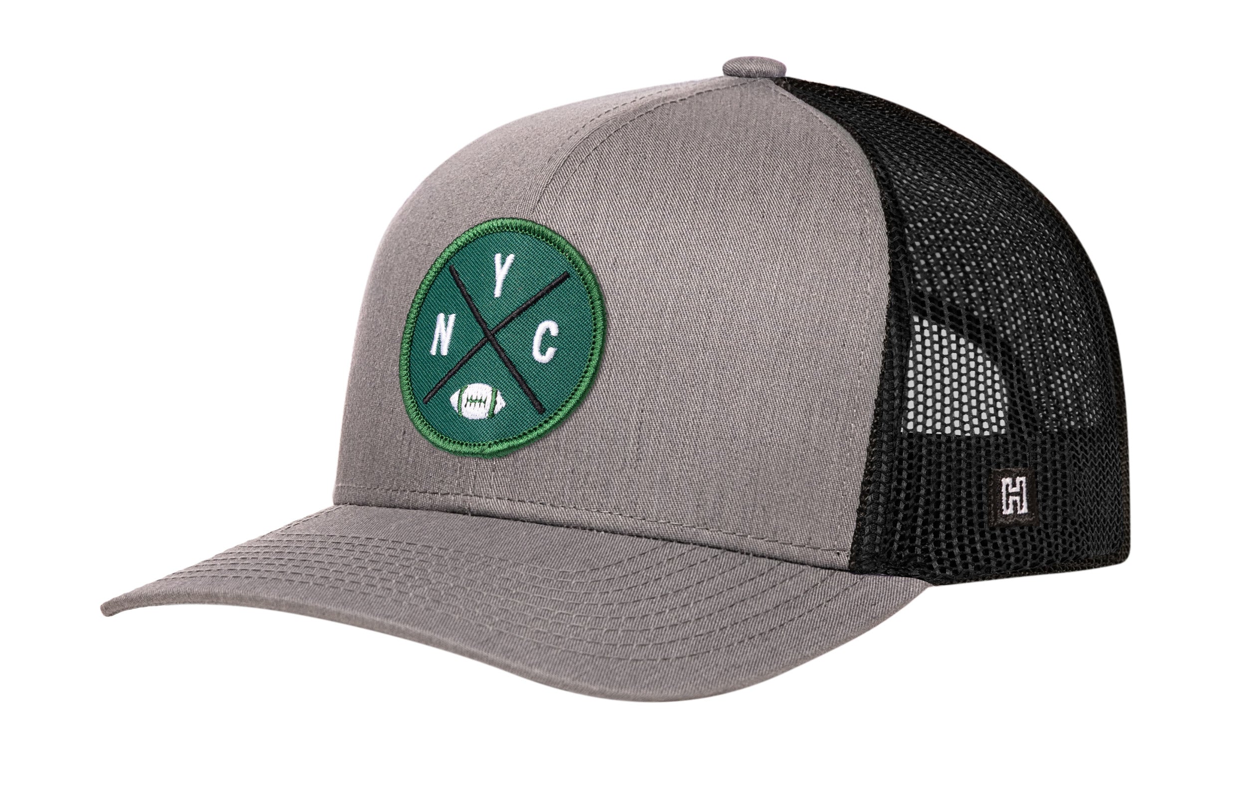 New York Trucker Hat | Black NYC X Football Snapback