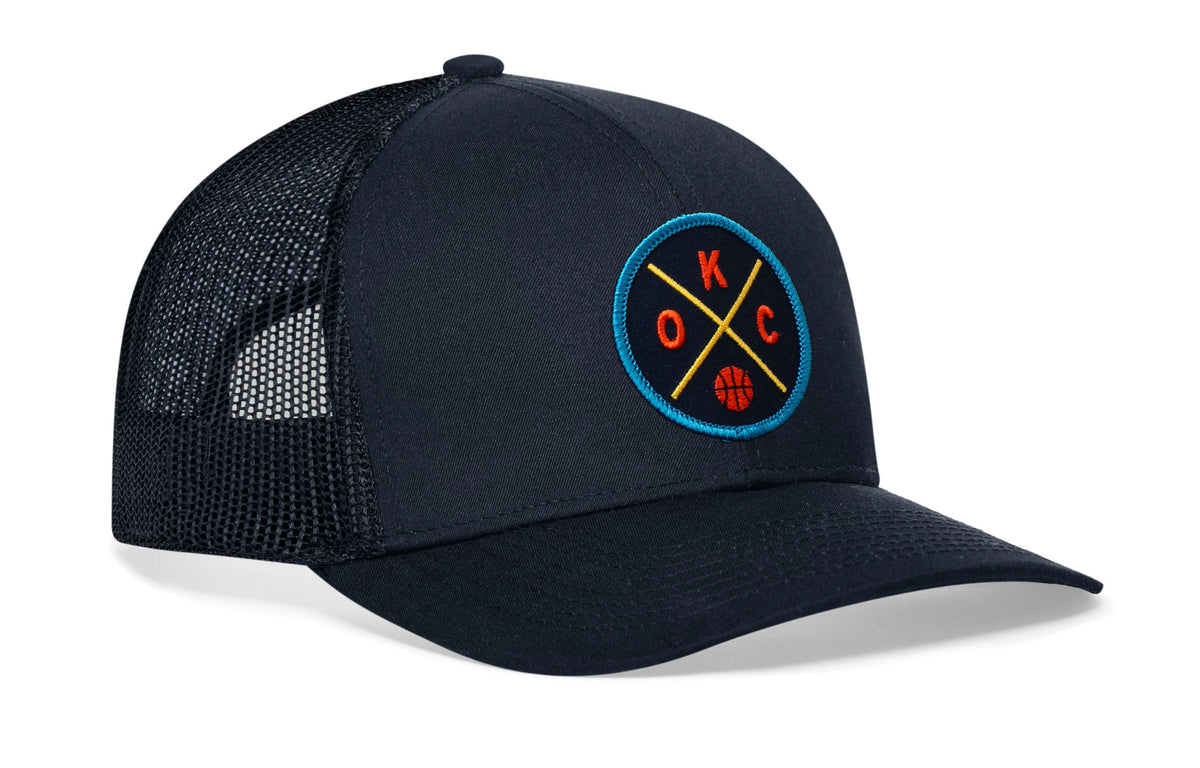 Oklahoma City Trucker Hat | OKC X Basketball Snapback