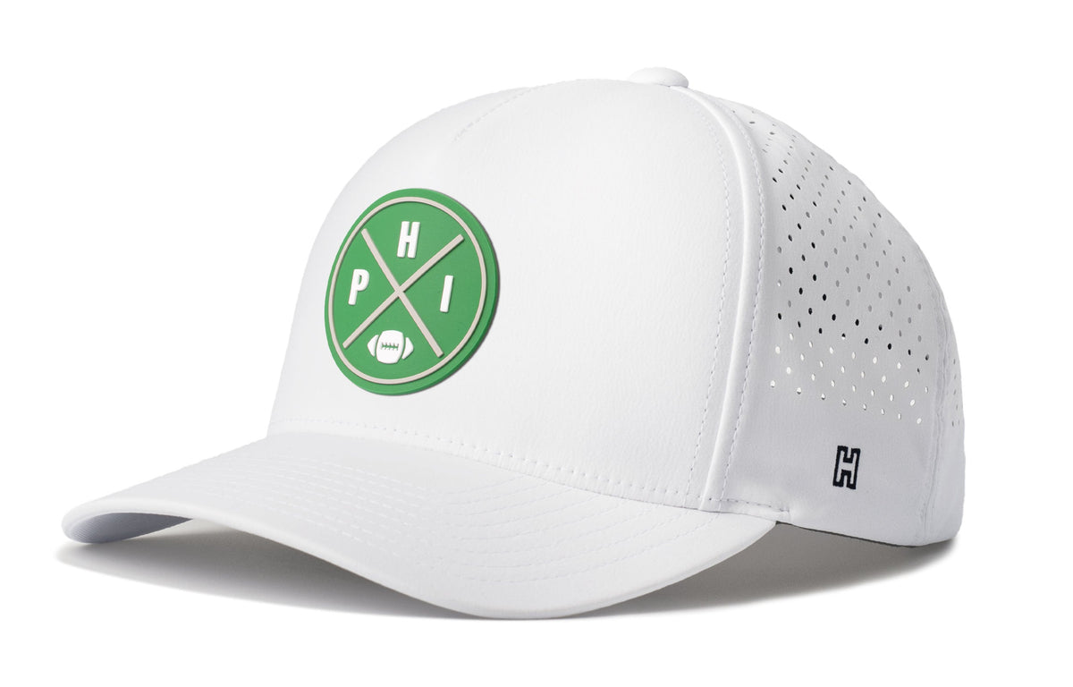 Philadelphia Football Performance 5-Panel Hat | Kelly Green PHI X Flexfit Snapback